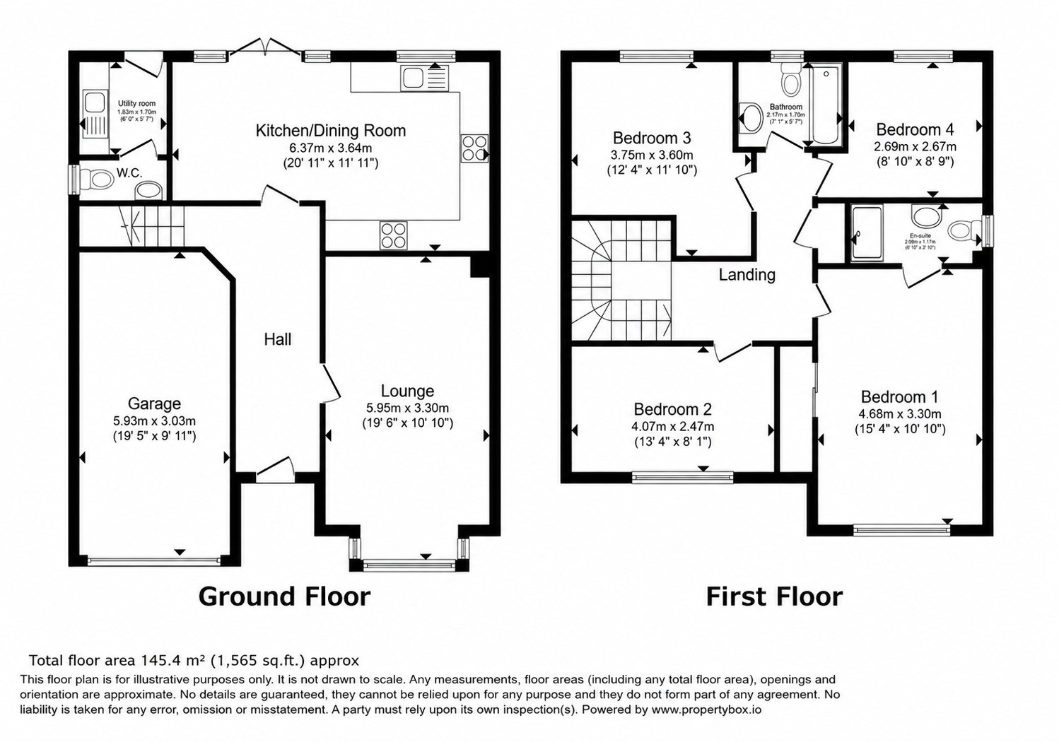 Floorplan of 4 bedroom Detached House for sale, Celebration Drive, Chester, CH1