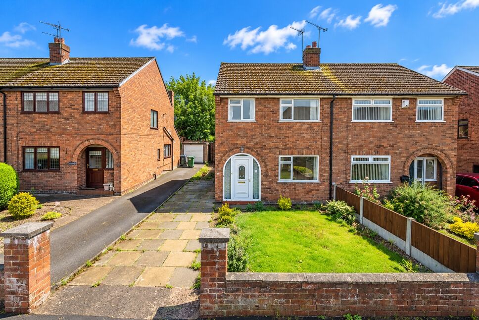Main image of 3 bedroom Semi Detached House for sale, Chatsworth Drive, Chester, Cheshire, CH2