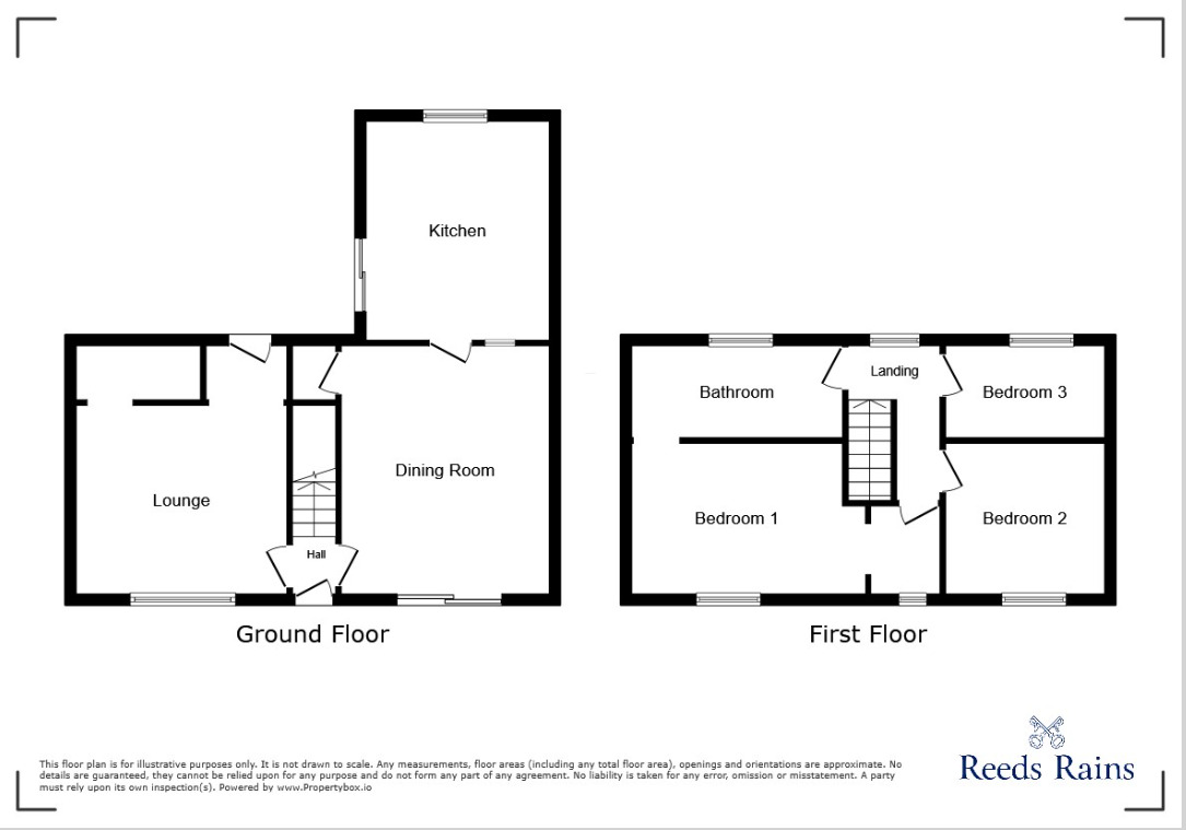 Floorplan of 3 bedroom Detached House for sale, Leeds Road, Birstall, West Yorkshire, WF17