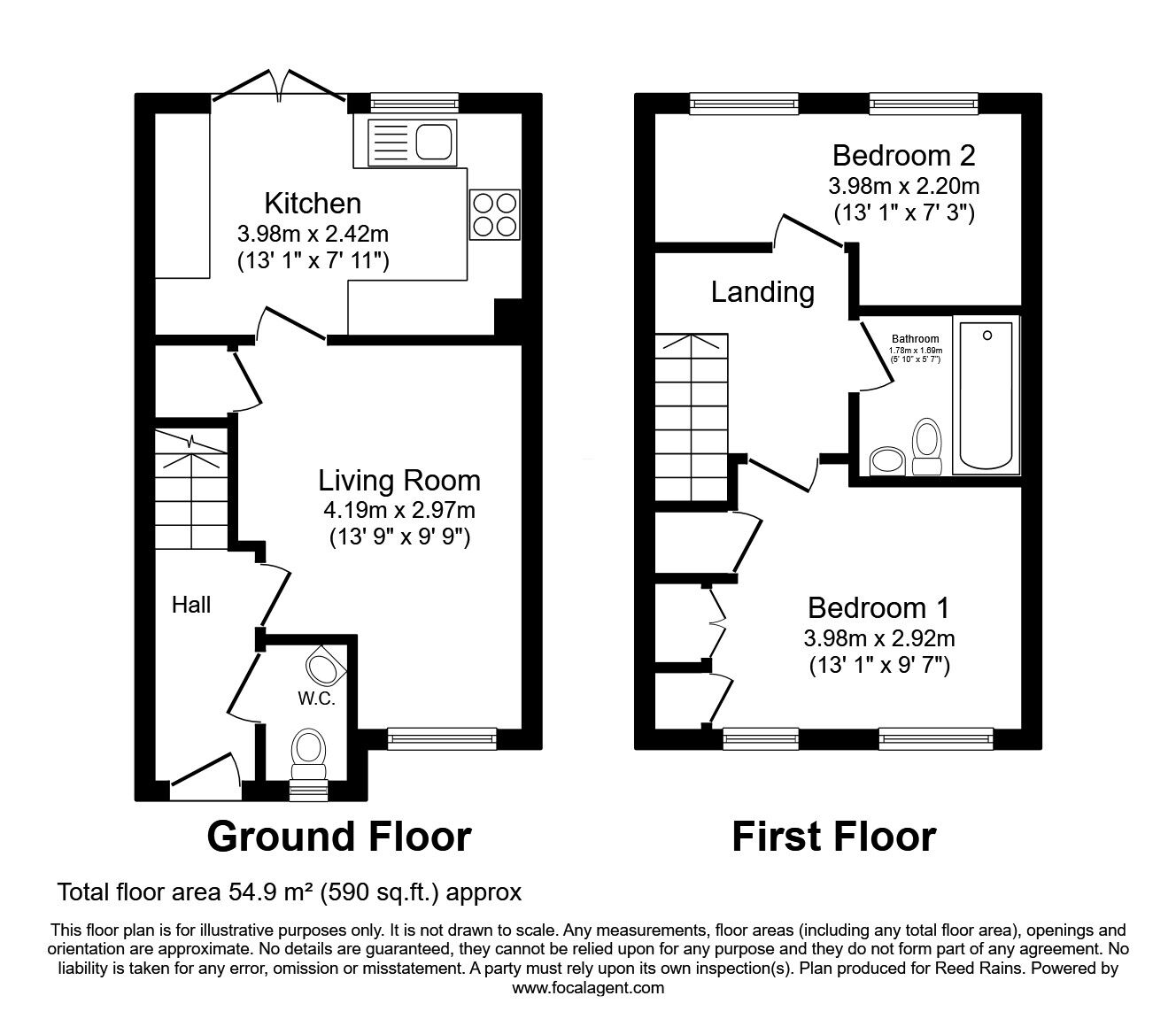 2 bedroom End Terrace House for sale, Howley Close, Gomersal, BD19 £