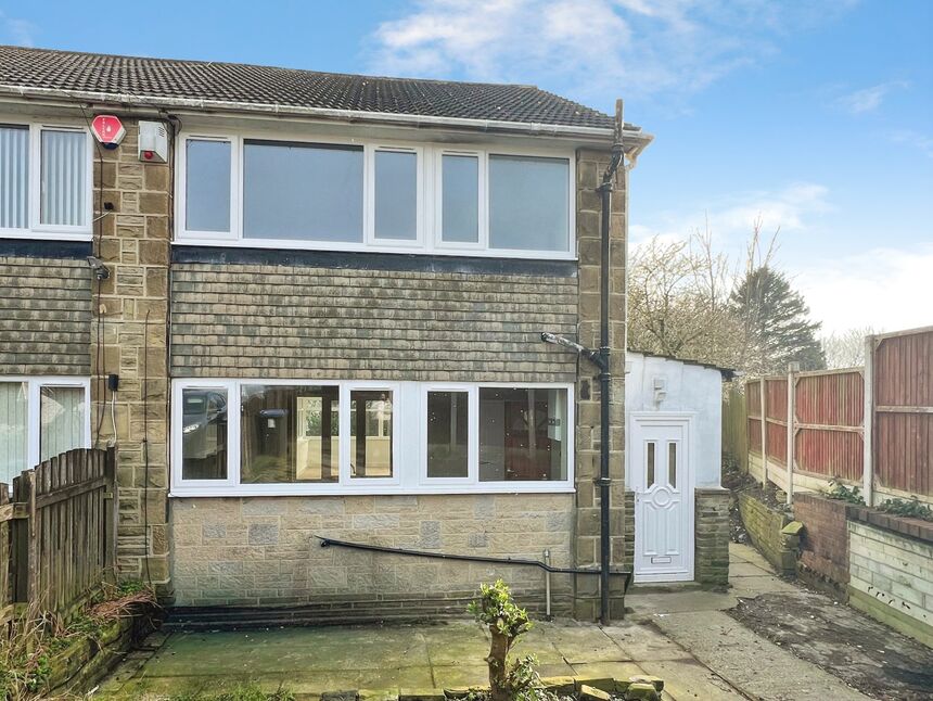 Main image of 3 bedroom End Terrace House for sale, Durlston Terrace, Wyke, West Yorkshire, BD12