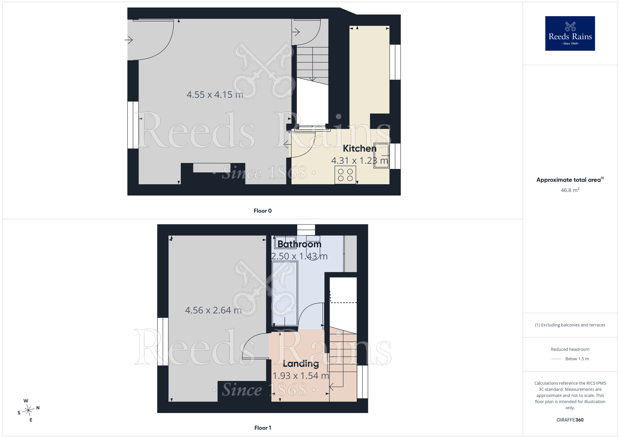 Floorplan of 1 bedroom End Terrace House for sale, Hind Street, Wyke, West Yorkshire, BD12