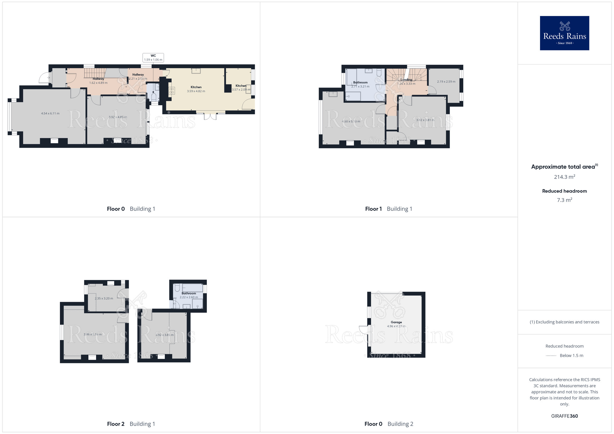 Floorplan of 6 bedroom Semi Detached House to rent, Whitcliffe Road, Cleckheaton, West Yorkshire, BD19