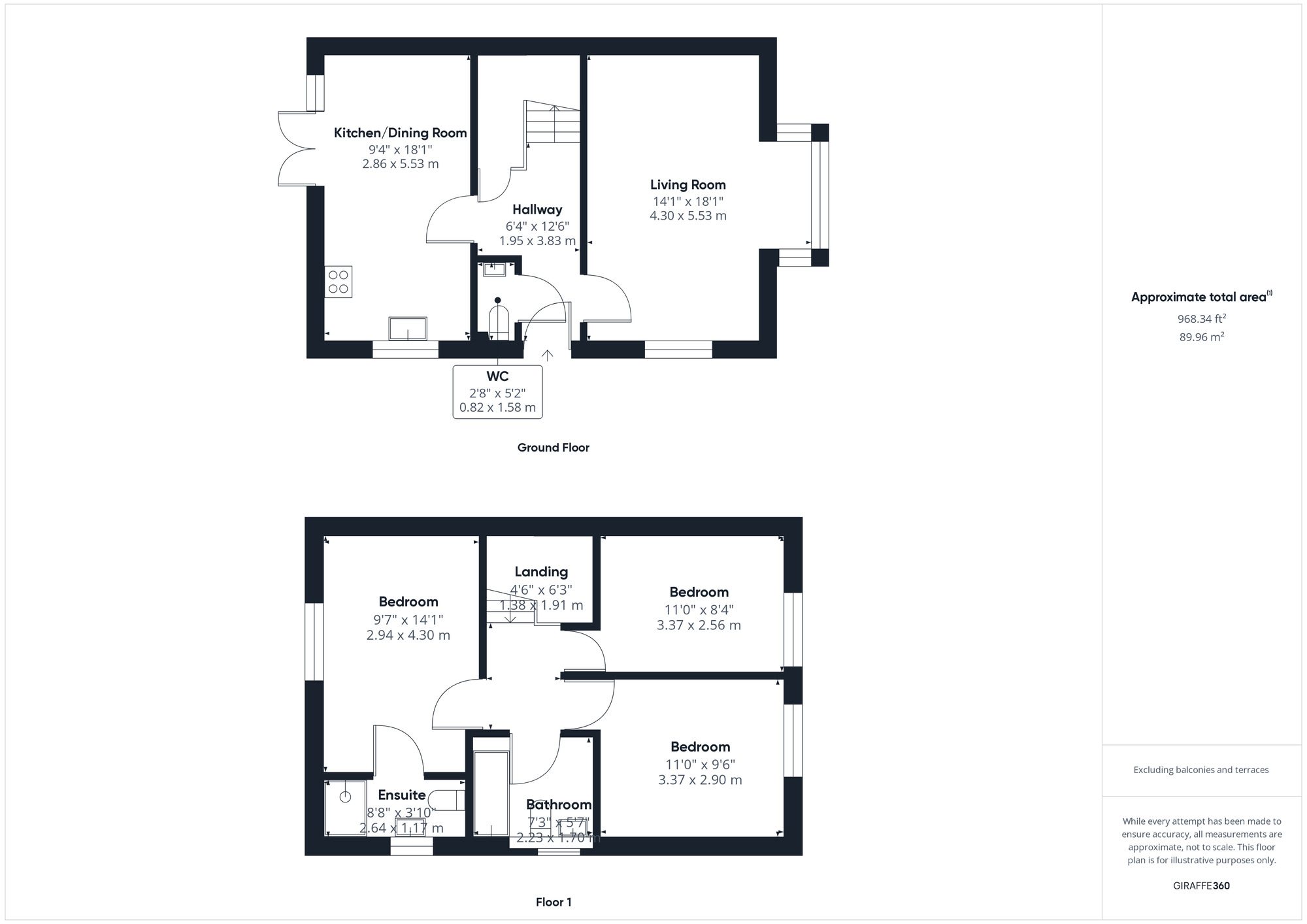 Floorplan of 3 bedroom Detached House for sale, Bramley Rise, Tickenham, North Somerset, BS21