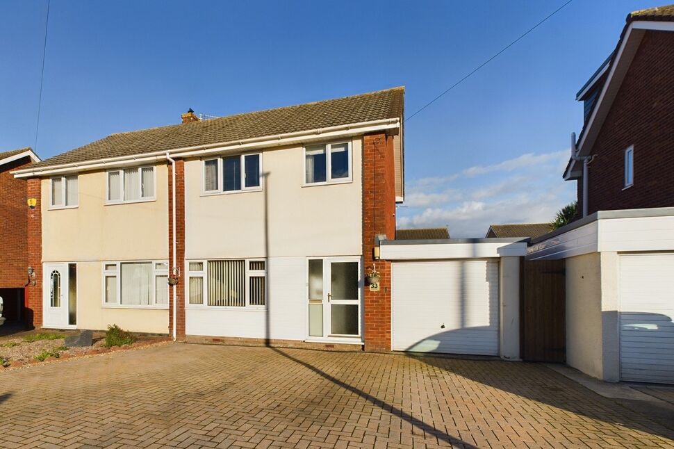 3 bedroom Semi Detached House for sale, Kingston Avenue, Clevedon, BS21 £375,000