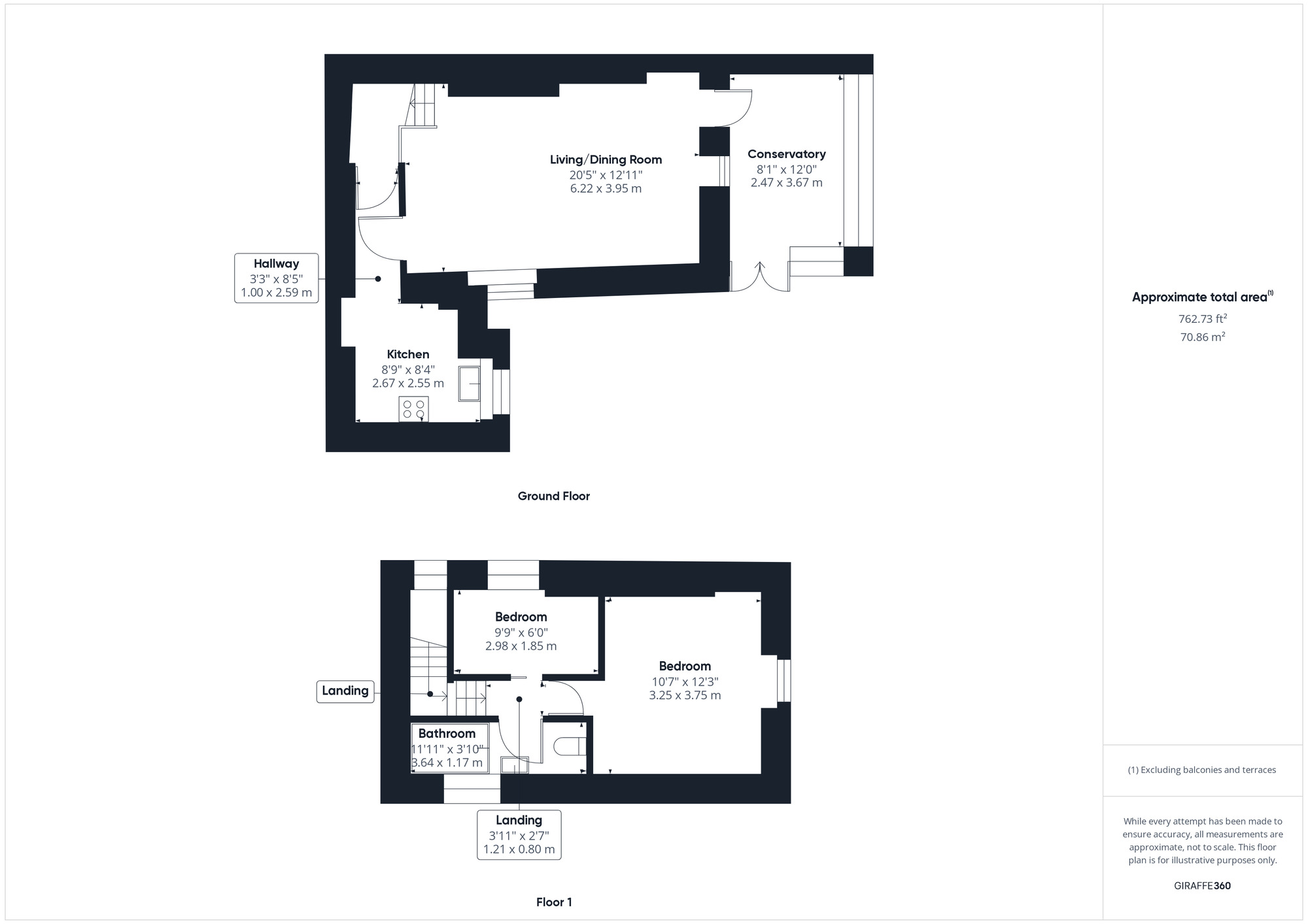 Floorplan of 2 bedroom  Flat for sale, The Beach, Clevedon, North Somerset, BS21