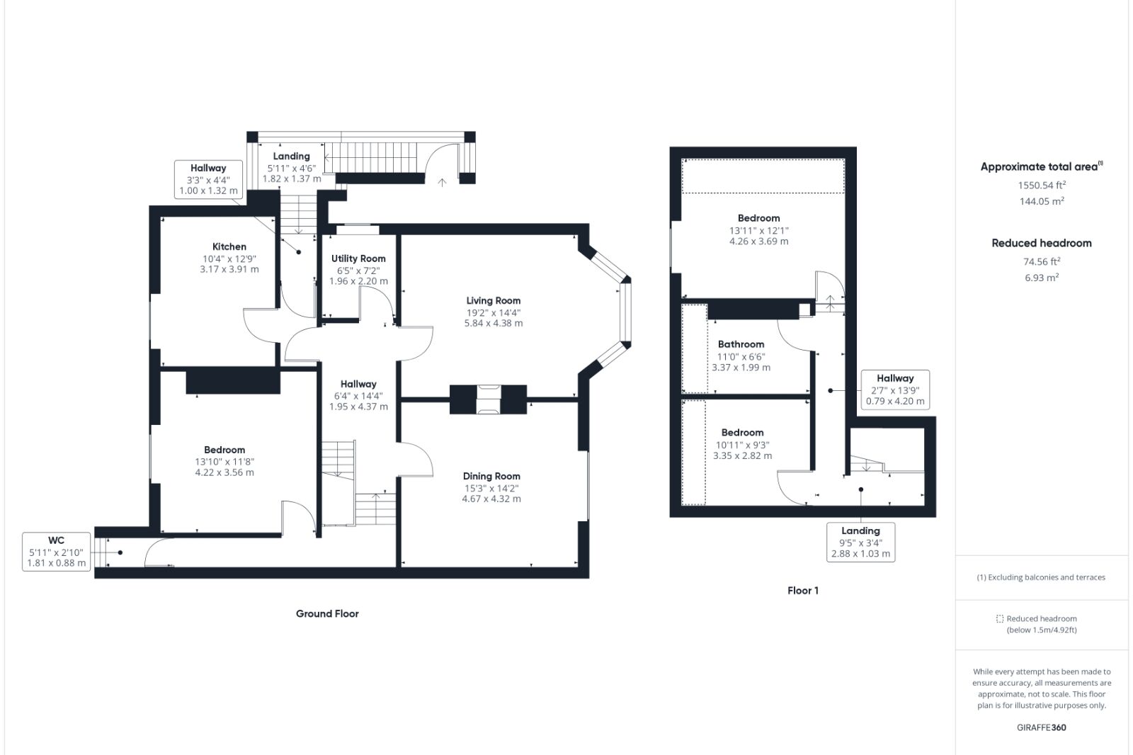 Floorplan of 3 bedroom  Flat for sale, St. Johns Road, Clevedon, North Somerset, BS21