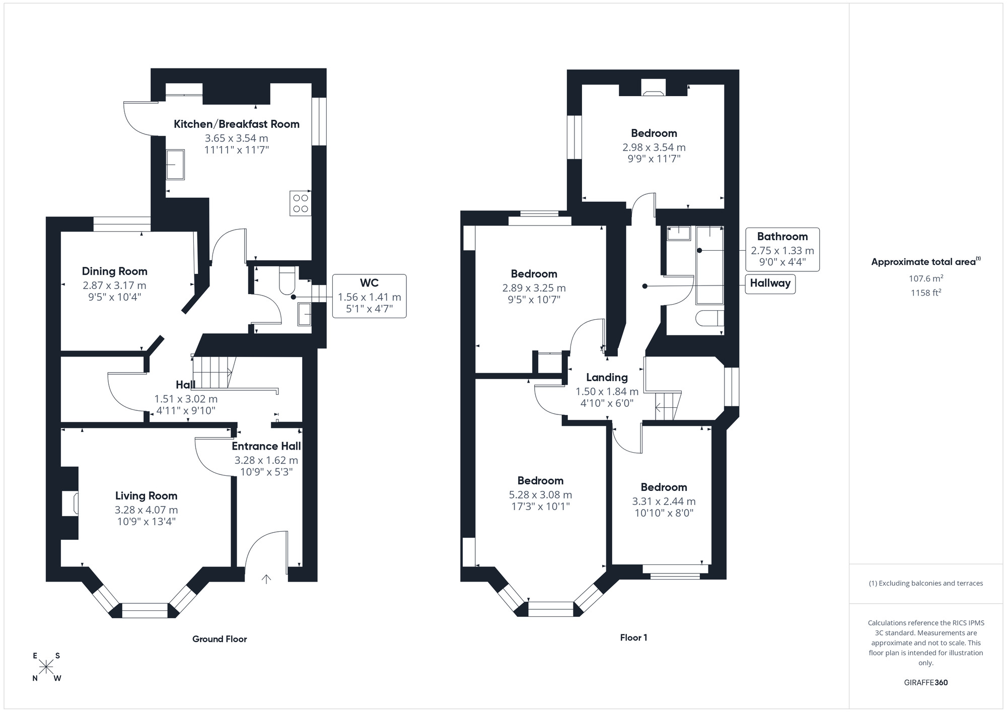 Floorplan of 4 bedroom Detached House for sale, Copse Road, Clevedon, North Somerset, BS21