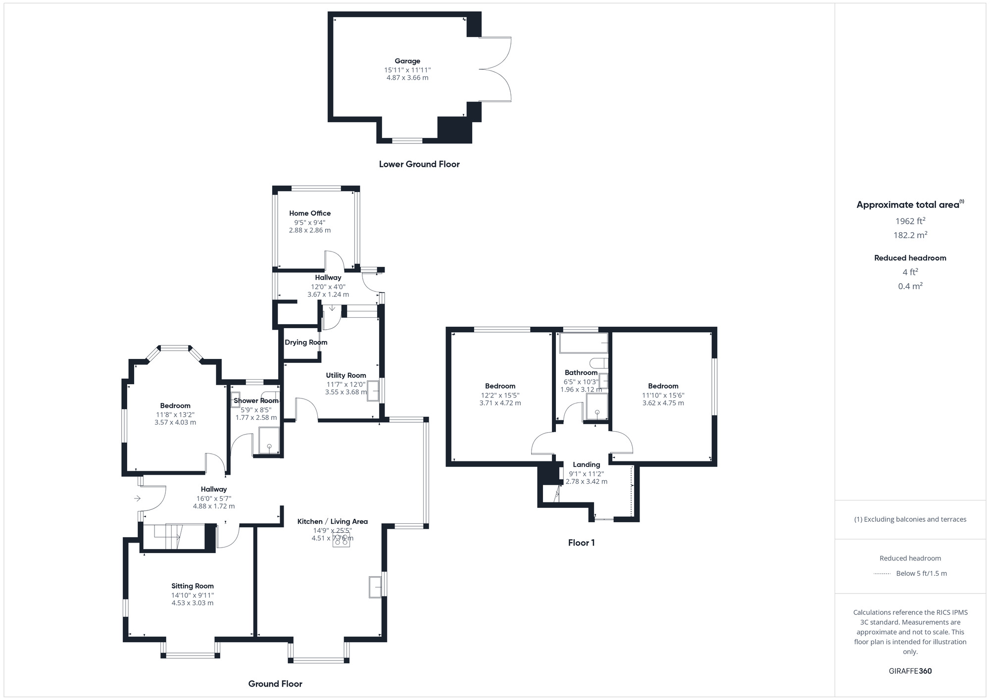 Floorplan of 3 bedroom Detached House for sale, Highdale Avenue, Clevedon, North Somerset, BS21