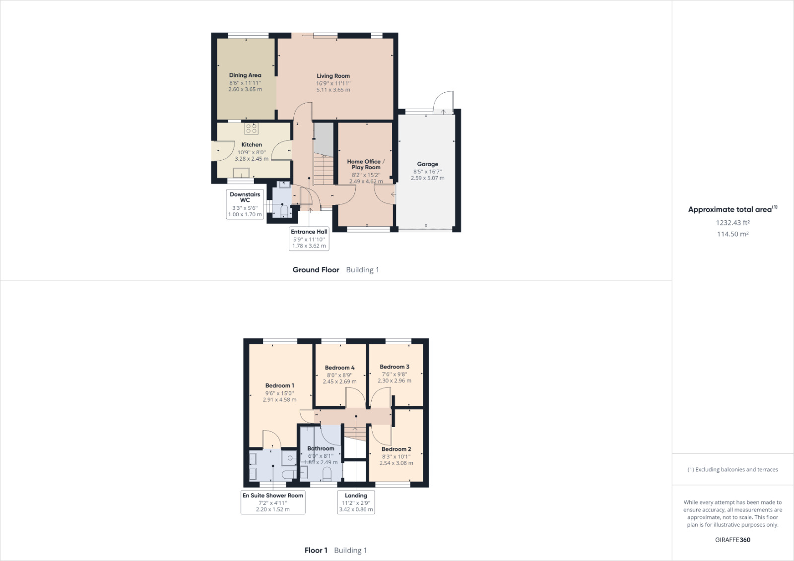Floorplan of 4 bedroom Detached House for sale, Sercombe Park, Clevedon, North Somerset, BS21