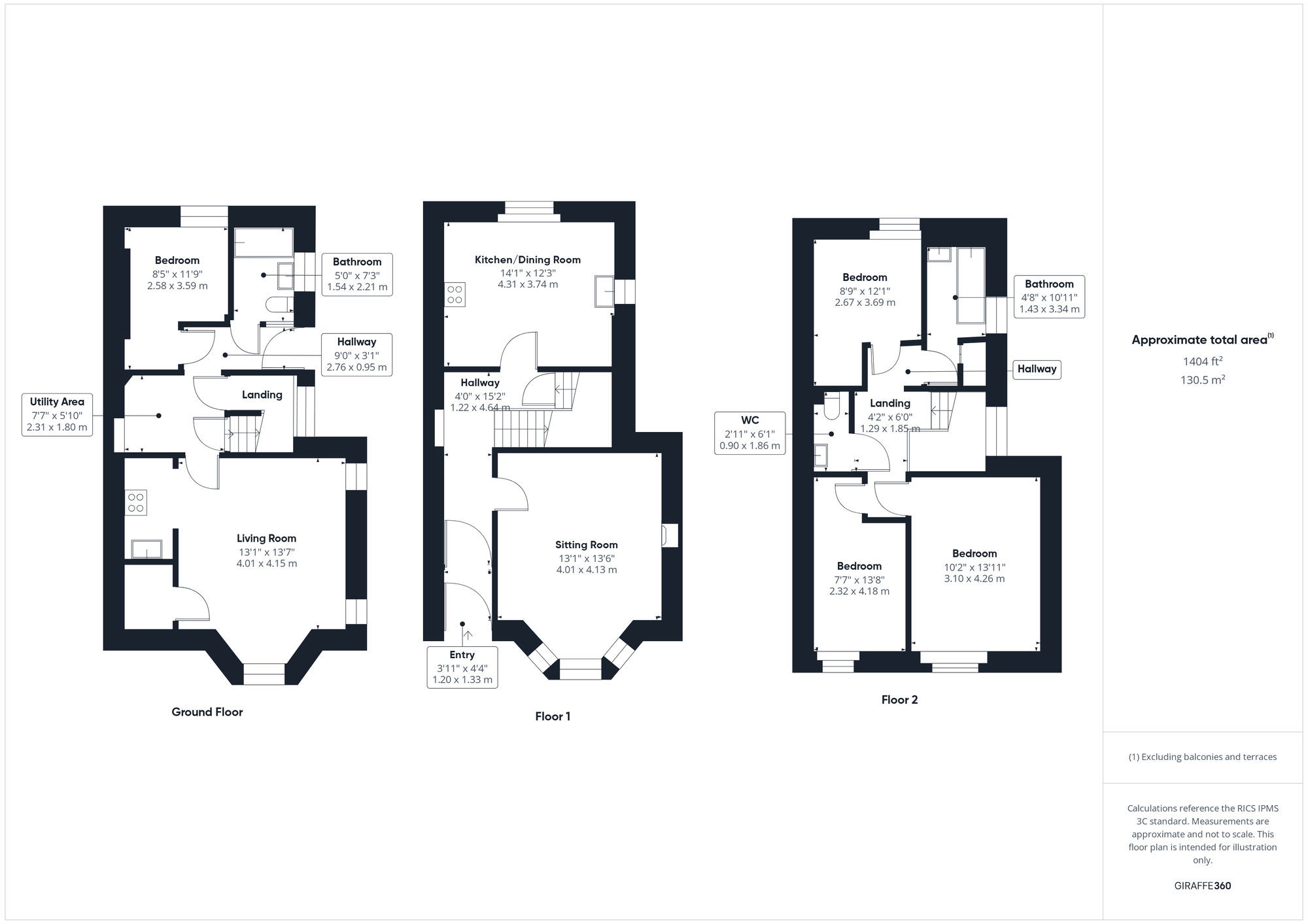 Floorplan of 4 bedroom Semi Detached House for sale, Woodlands Road, Clevedon, North Somerset, BS21