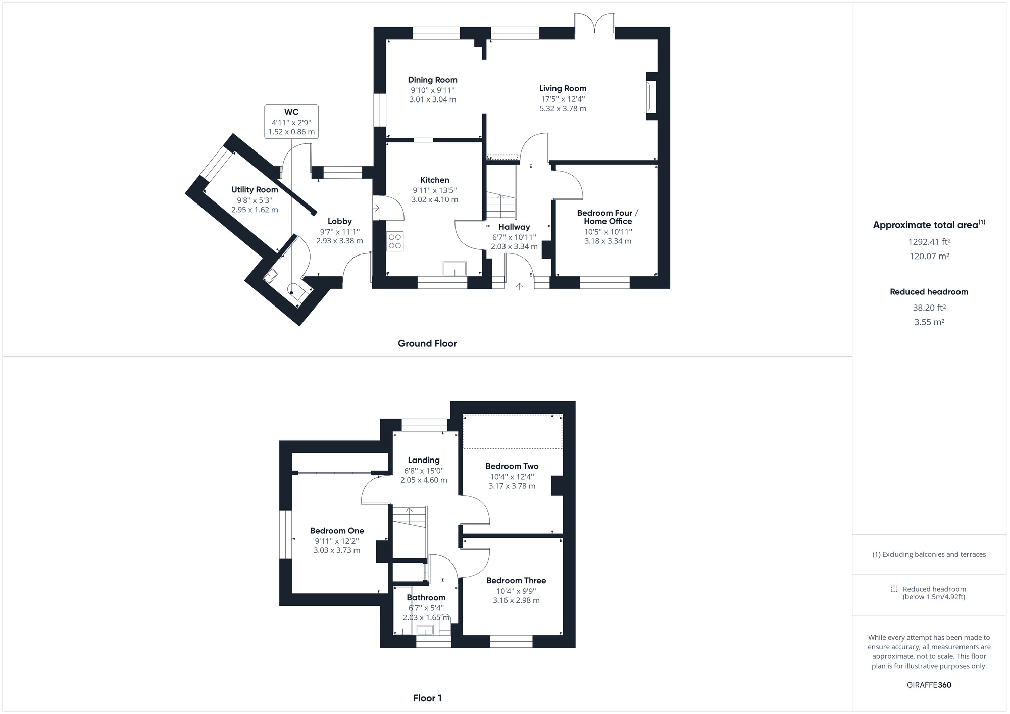 Floorplan of 4 bedroom Semi Detached House to rent, Mendip Road, Portishead, Somerset, BS20
