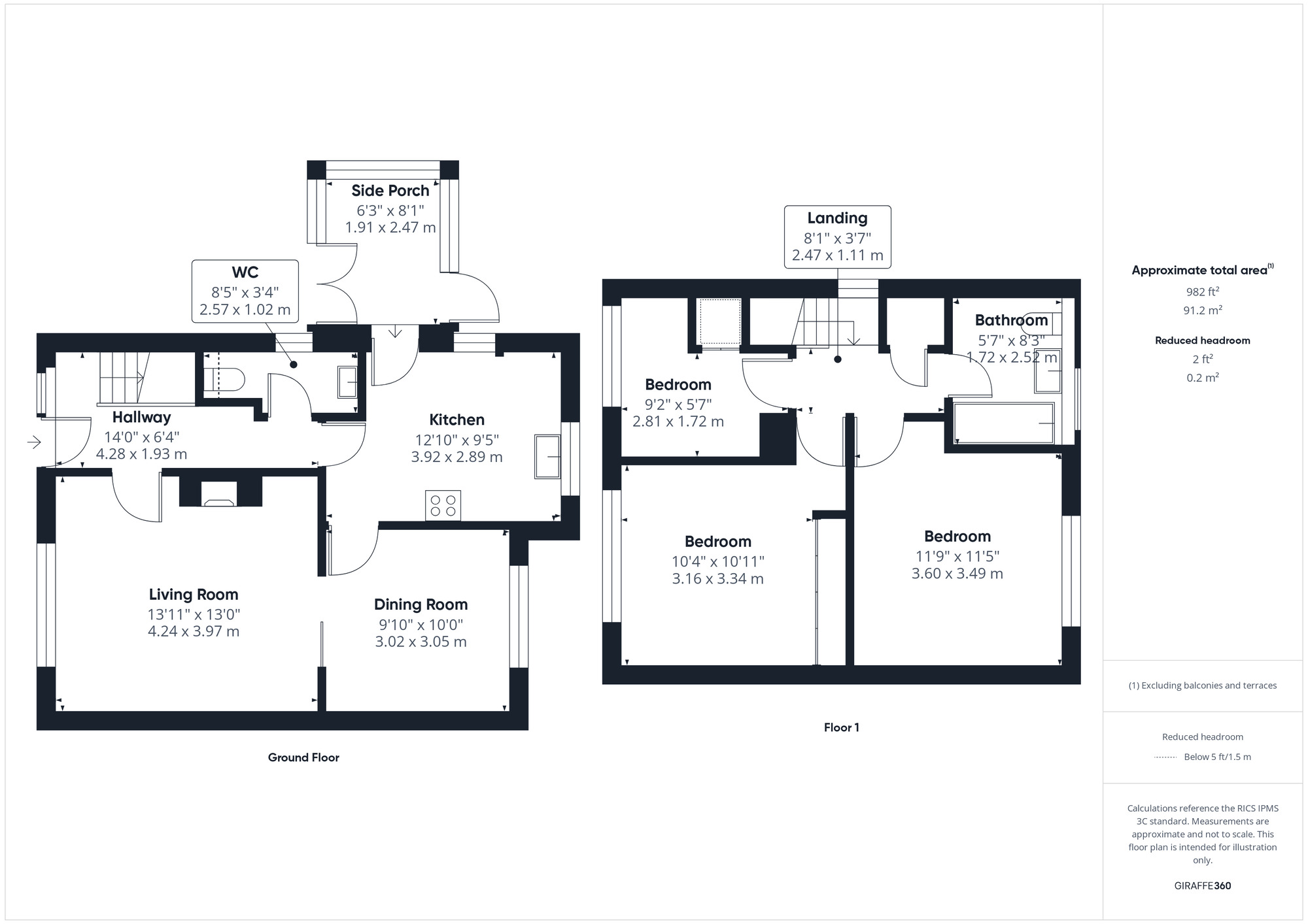 Floorplan of 3 bedroom Detached House for sale, Kenn Road, Clevedon, North Somerset, BS21