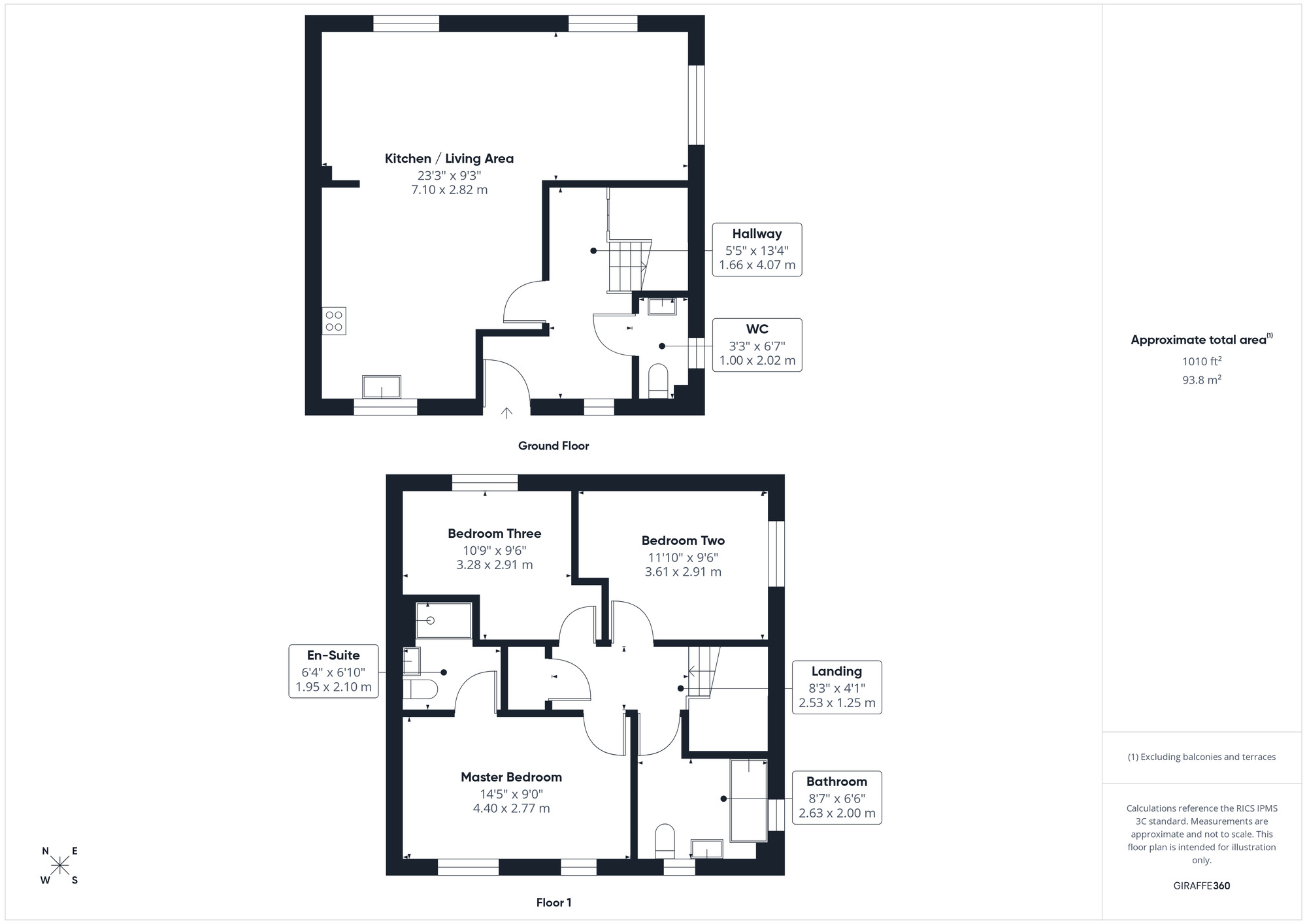 Floorplan of 3 bedroom Detached House to rent, Kingfisher Road, Portishead, Somerset, BS20