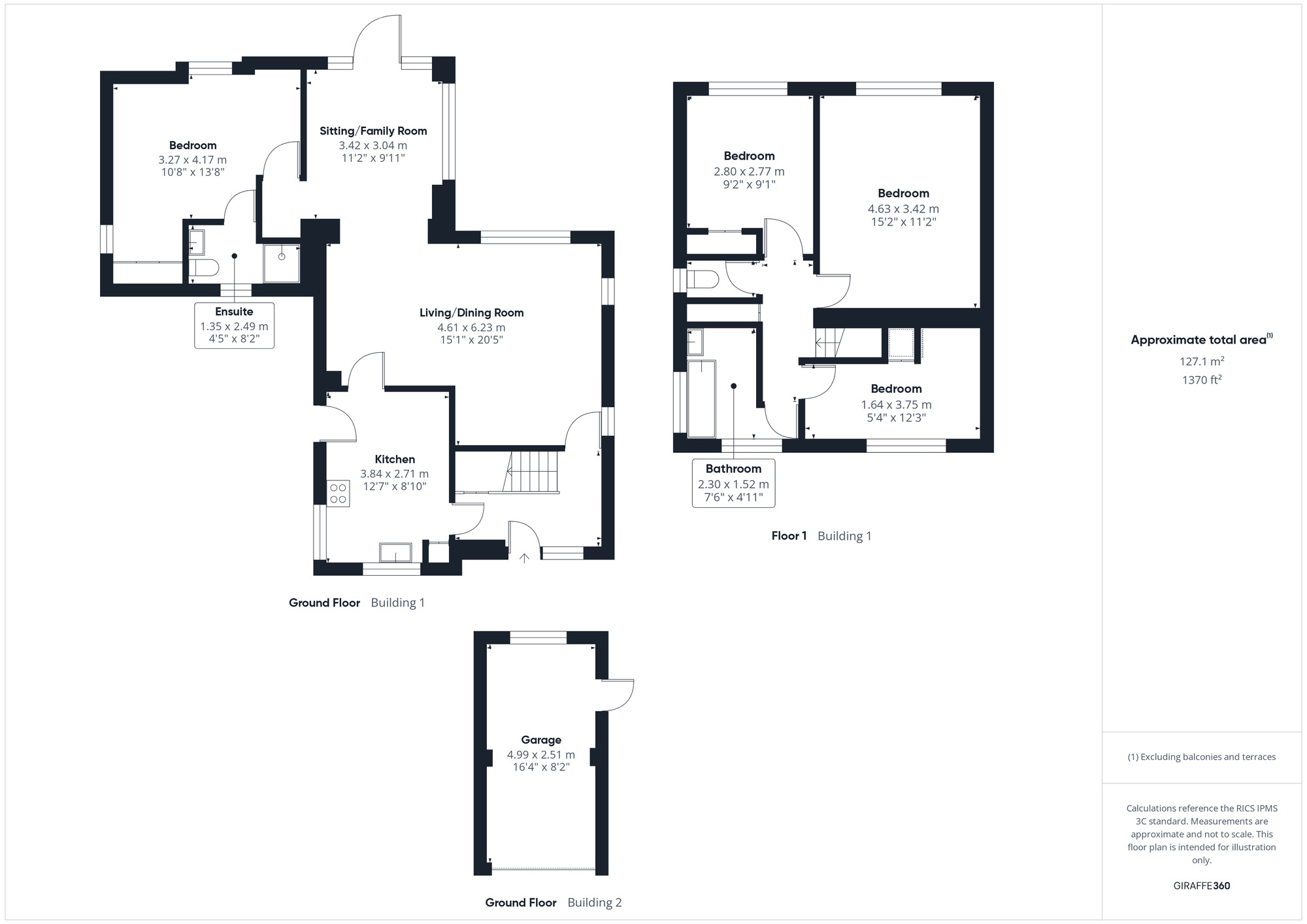 Floorplan of 4 bedroom Detached House for sale, Saltings Close, Clevedon, North Somerset, BS21