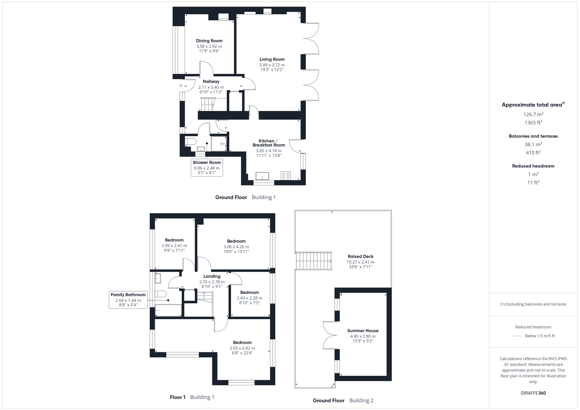 Floorplan of 4 bedroom Semi Detached House for sale, Woodland Glade, Clevedon, North Somerset, BS21