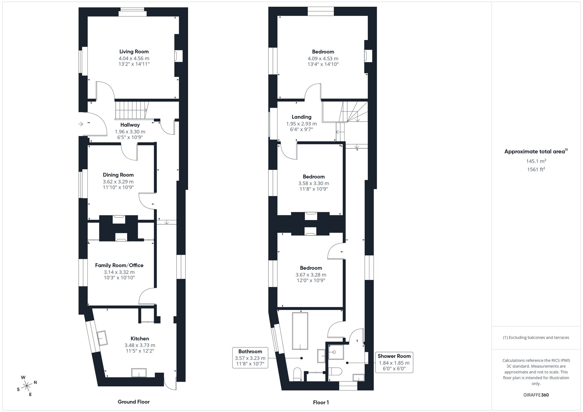 Floorplan of 3 bedroom End Terrace House for sale, Seavale Road, Clevedon, North Somerset, BS21