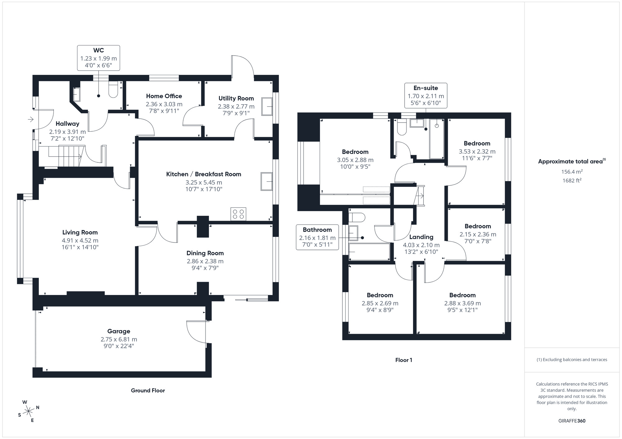 Floorplan of 5 bedroom Detached House for sale, Chipping Cross, Clevedon, North Somerset, BS21