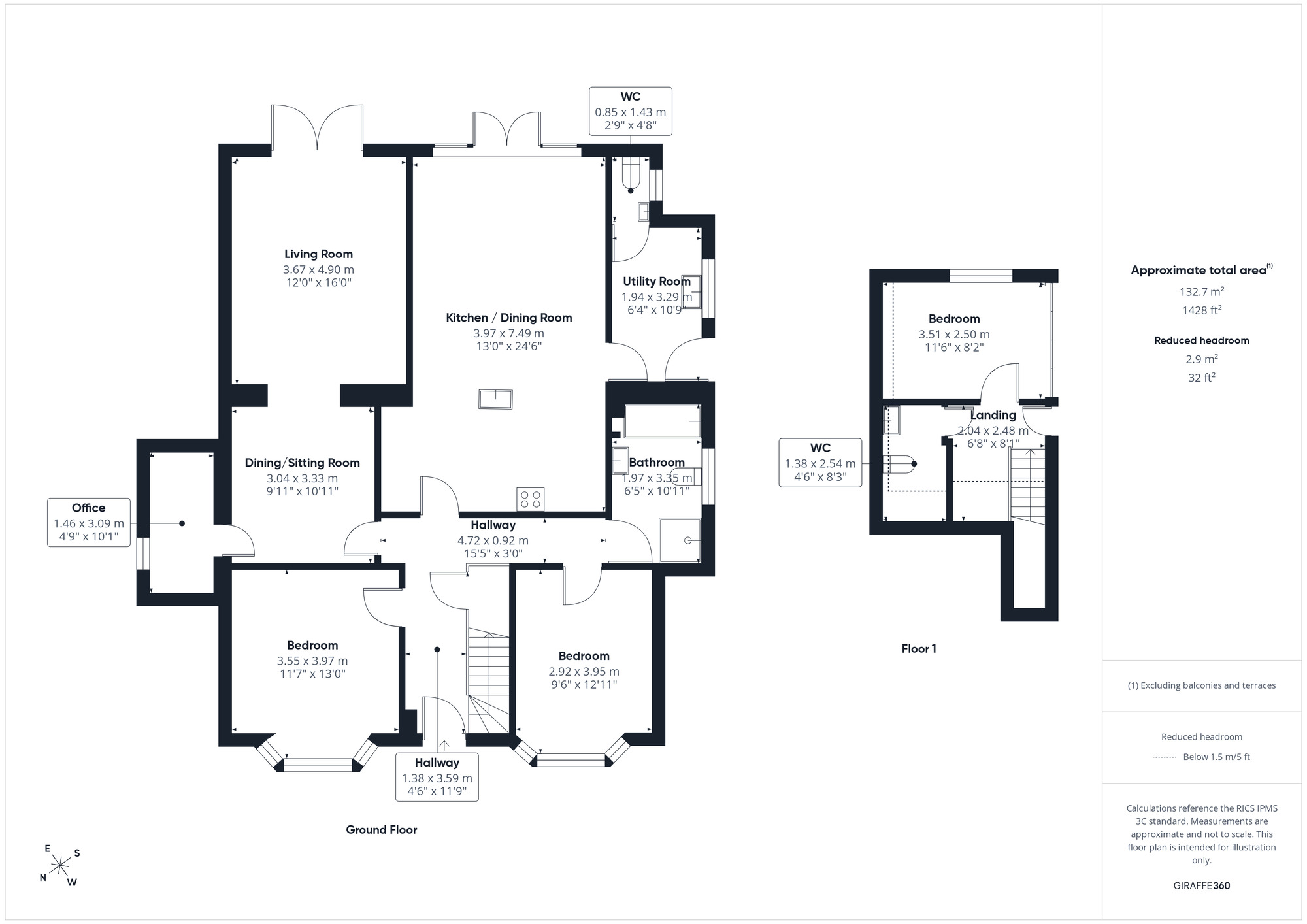 Floorplan of 3 bedroom Detached Bungalow for sale, Walton Road, Clevedon, North Somerset, BS21