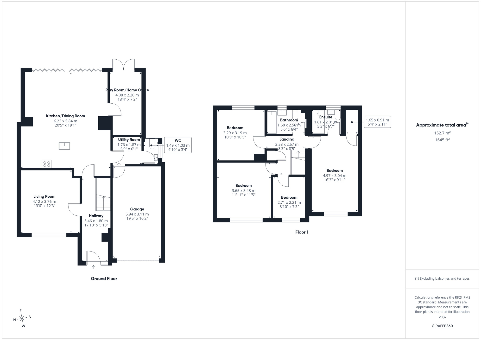 Floorplan of 4 bedroom Semi Detached House for sale, Kenn Road, Clevedon, North Somerset, BS21
