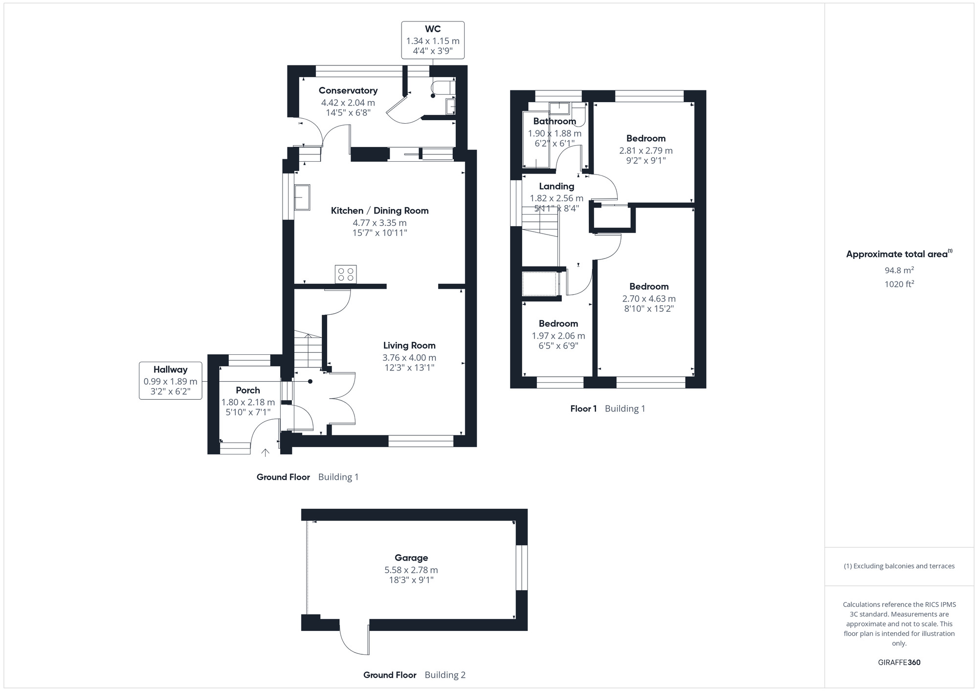 Floorplan of 3 bedroom Semi Detached House for sale, The Tynings, Clevedon, North Somerset, BS21