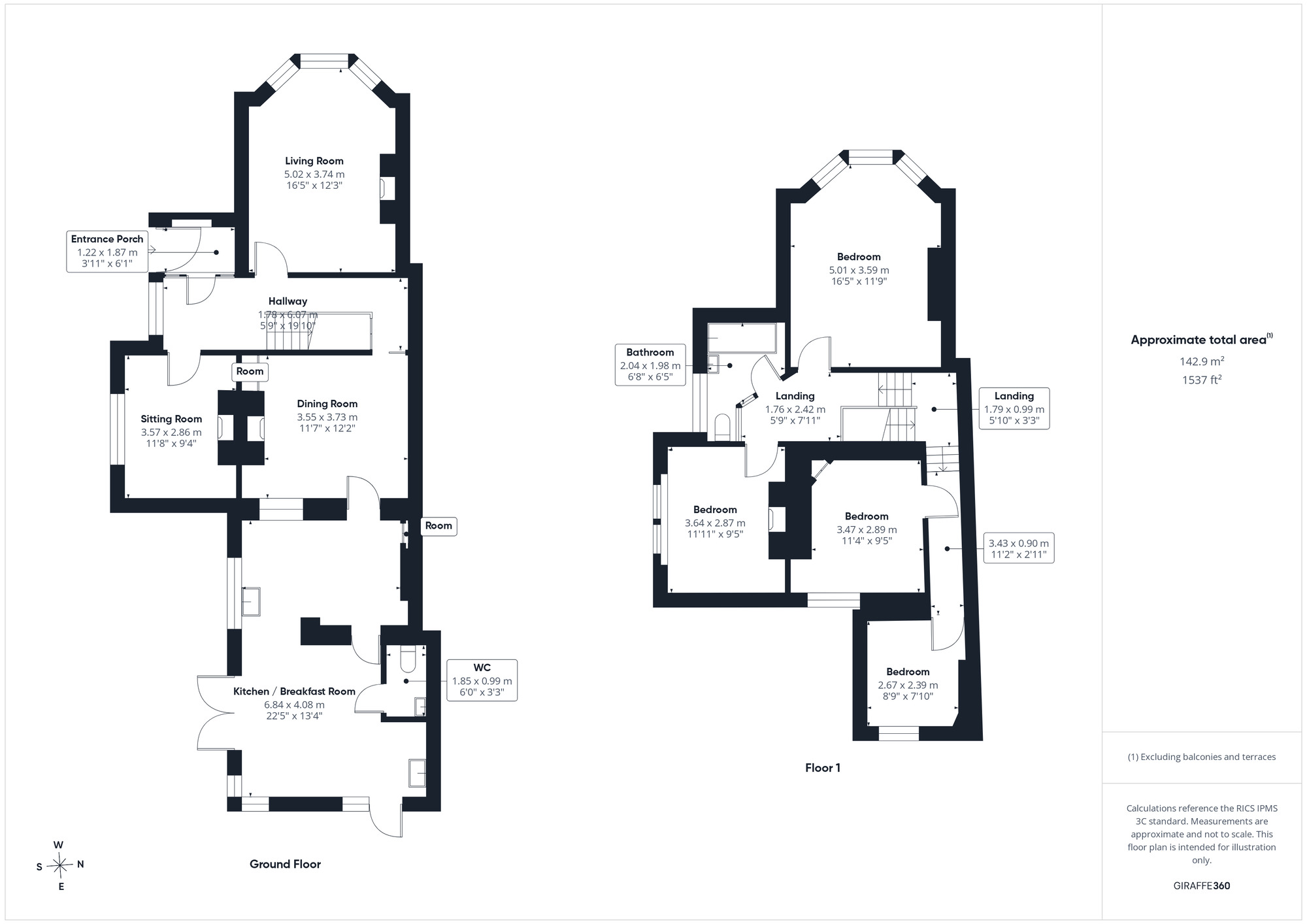 Floorplan of 4 bedroom End Terrace House for sale, Kenn Road, Clevedon, North Somerset, BS21