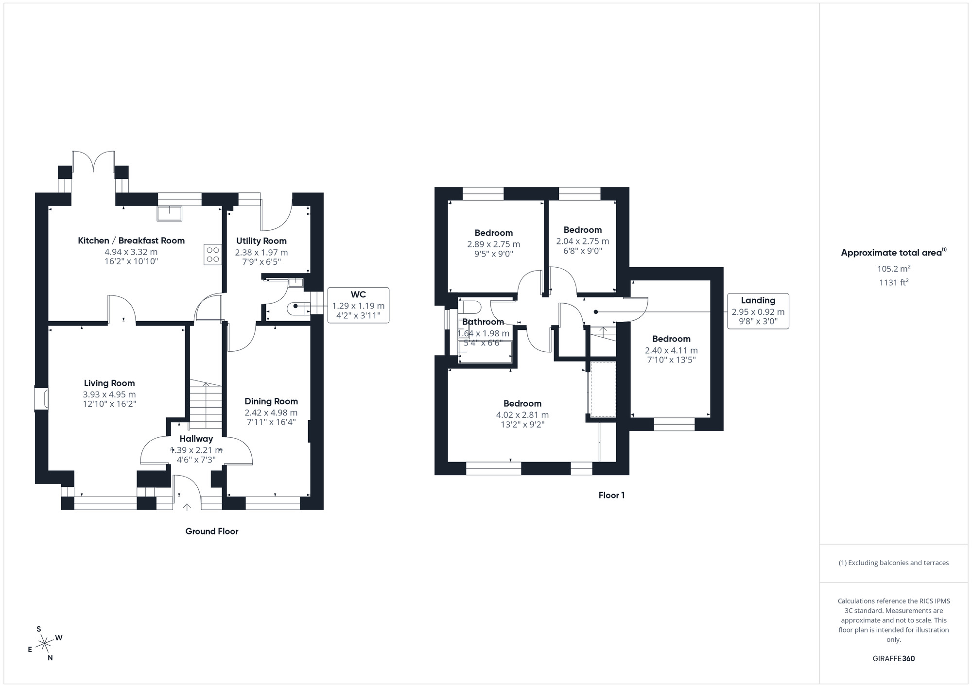 Floorplan of 4 bedroom Detached House for sale, Millcross, Clevedon, North Somerset, BS21
