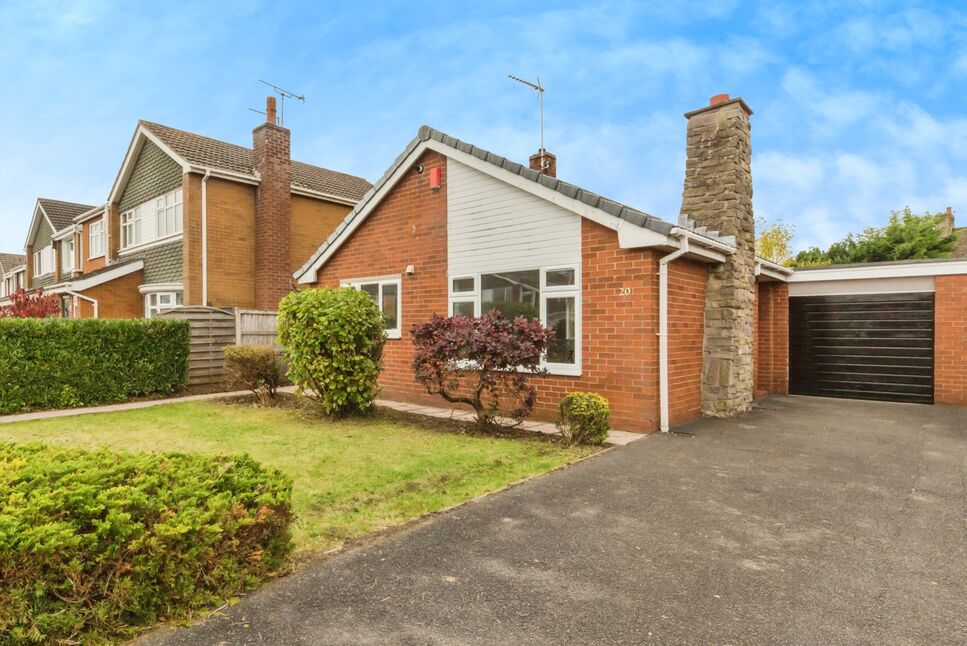 Main image of 2 bedroom Detached Bungalow for sale, Riverside Crescent, Holmes Chapel, Cheshire, CW4