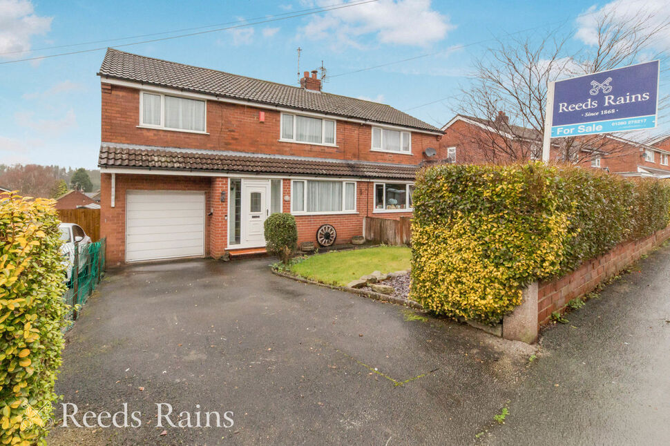 Main image of 4 bedroom Semi Detached House for sale, Bankhouse Drive, Congleton, Cheshire, CW12
