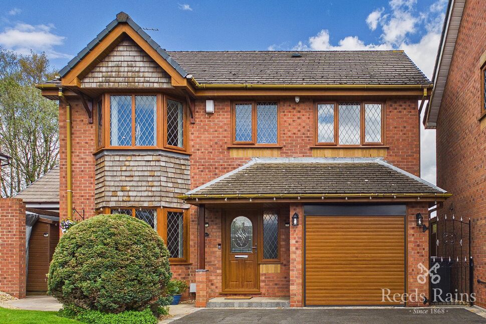 Main image of 4 bedroom Detached House for sale, Willowcroft Way, Harriseahead, Staffordshire, ST7