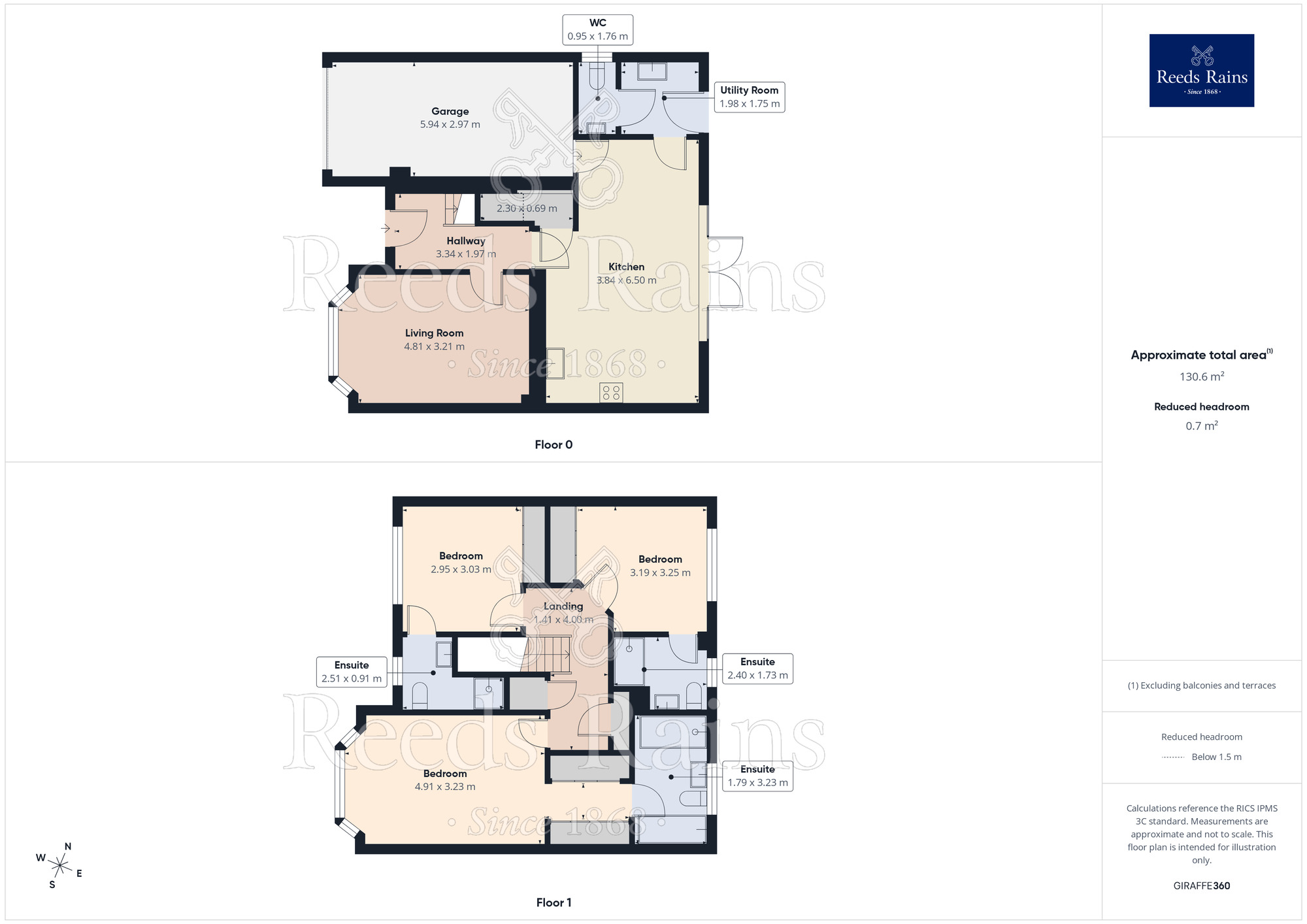 Floorplan of 3 bedroom Detached House for sale, Herbert Ingle Close, Congleton, Cheshire, CW12