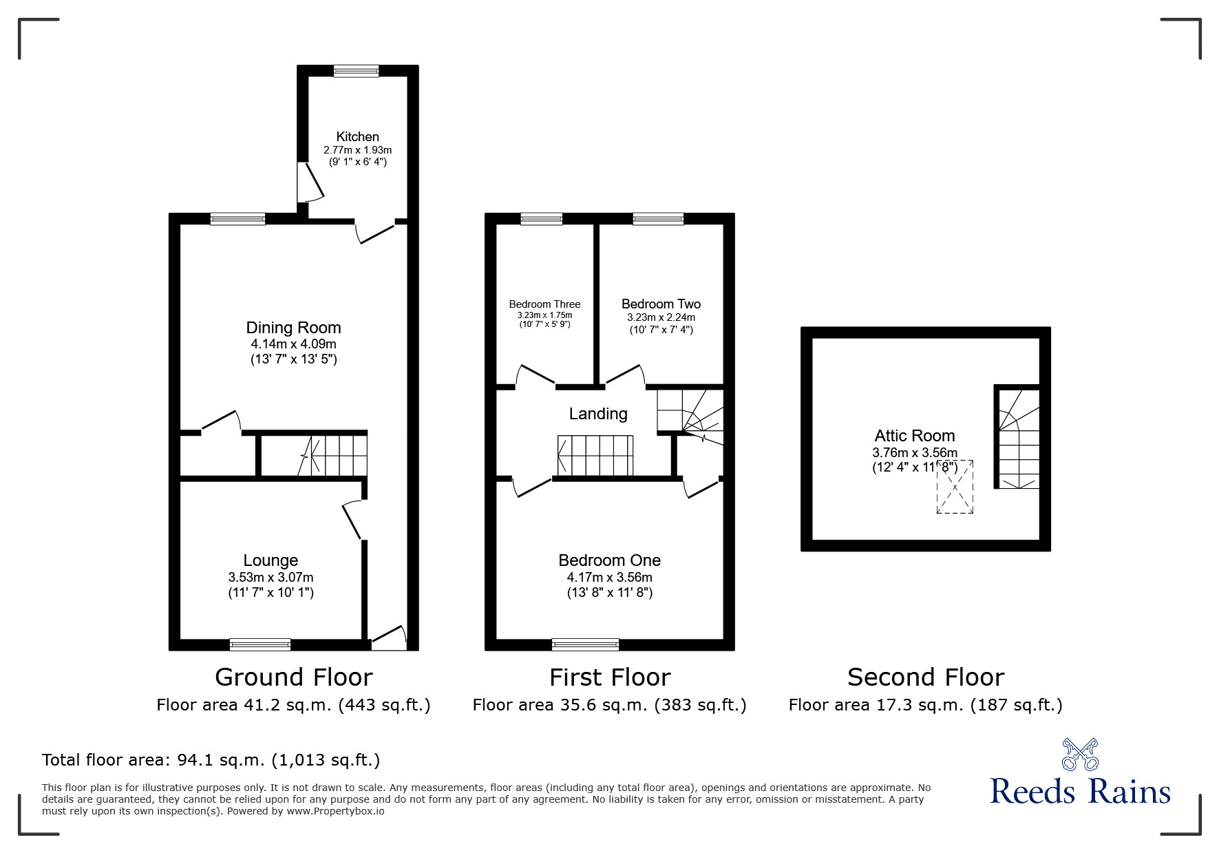 Floorplan of 2 bedroom Mid Terrace House for sale, River Street, Colne, Lancashire, BB8