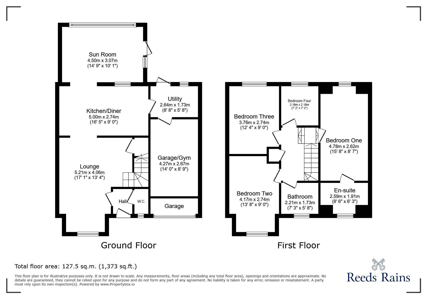 Floorplan of 4 bedroom Semi Detached House for sale, Wycoller View, Colne, Lancashire, BB8