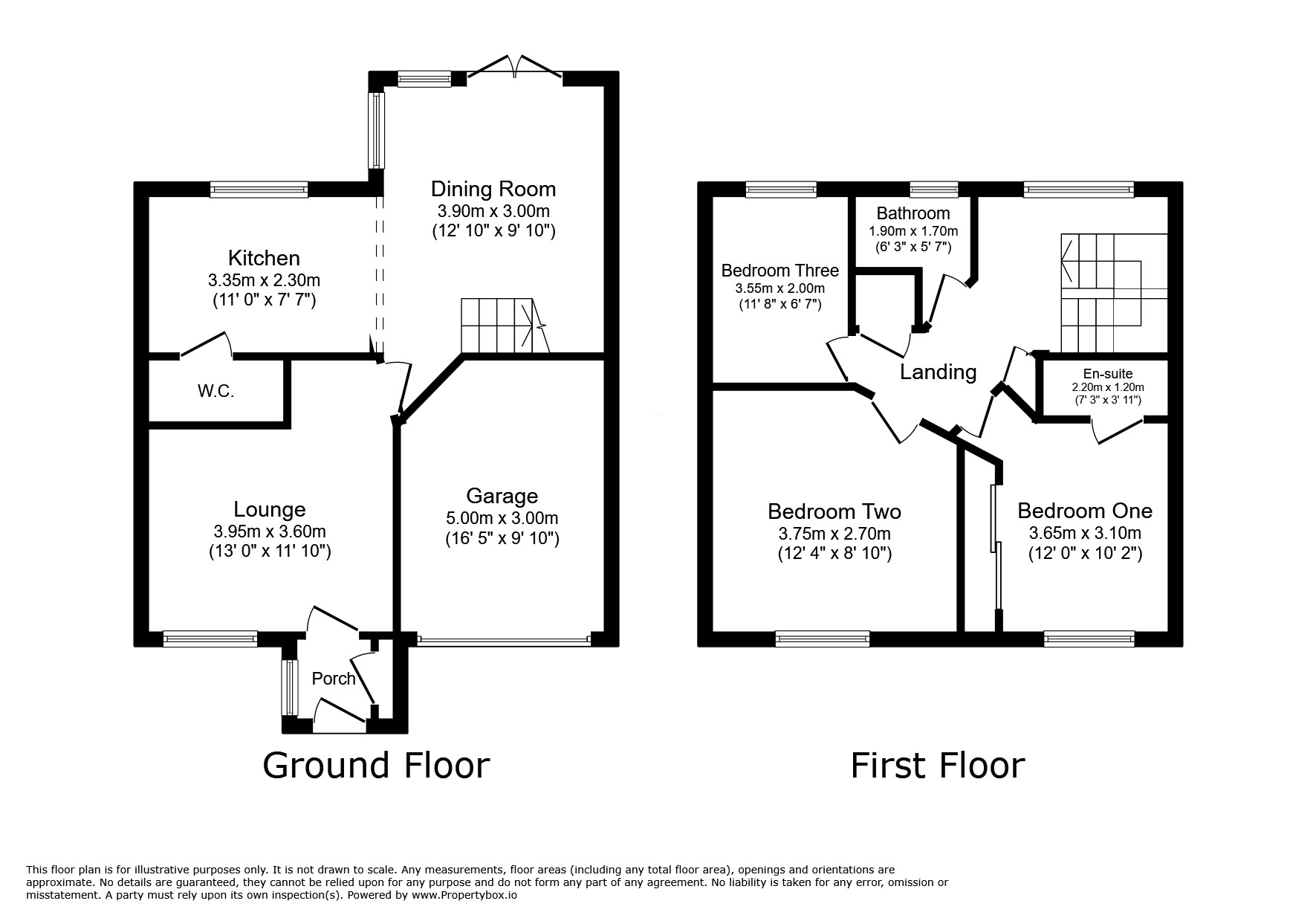 Floorplan of 3 bedroom Detached House for sale, Ash Grove, County Durham, DH8
