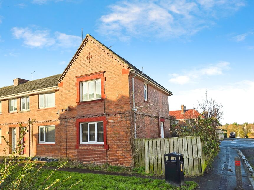 Main image of 2 bedroom End Terrace House for sale, Dorset Crescent, Consett, Durham, DH8