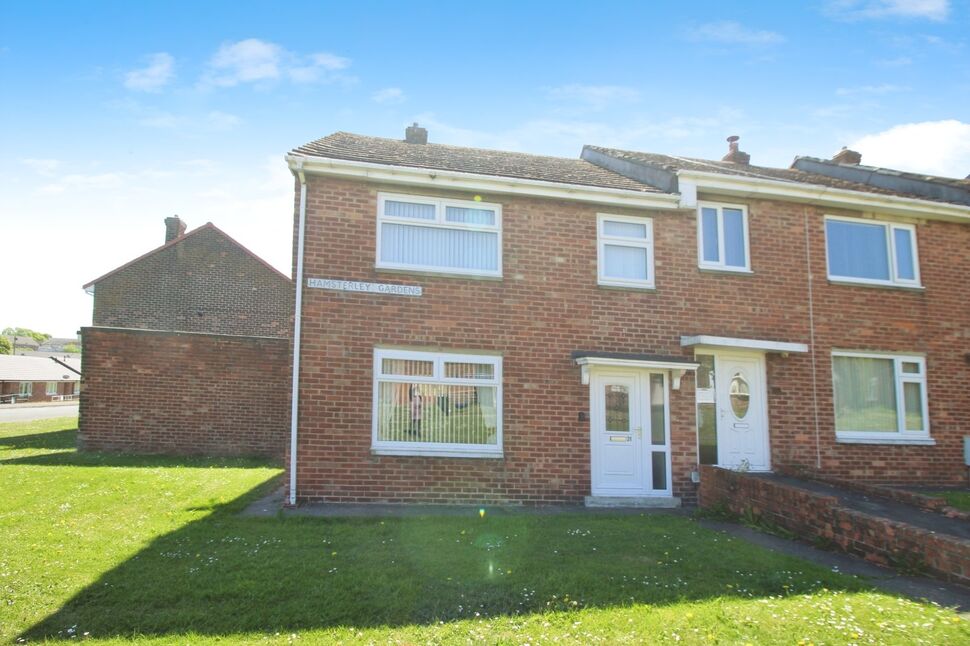 Main image of 3 bedroom End Terrace House for sale, Hamsterley Gardens, Stanley, Durham, DH9