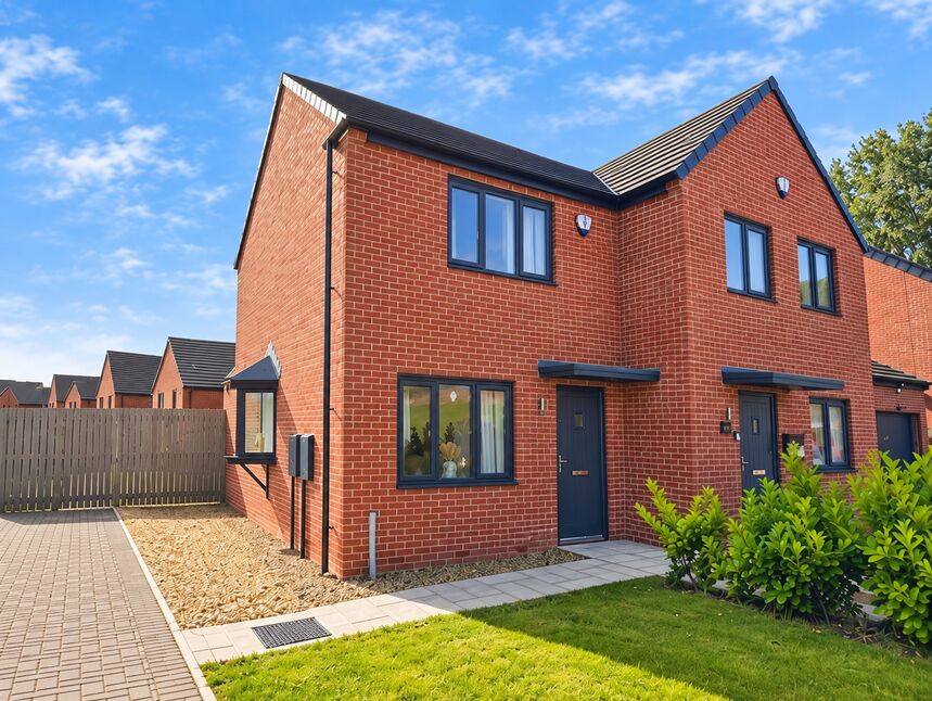 Main image of 2 bedroom Semi Detached House for sale, Victory Close, Consett, Durham, DH8
