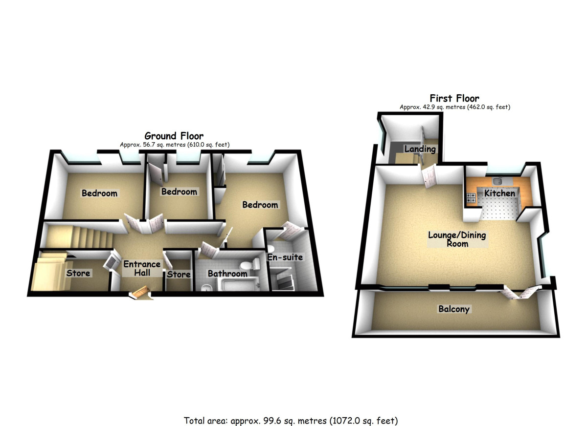 3 bedroom Flat for sale, Monticello Way, Bannerbrook Park, CV4 £210,000