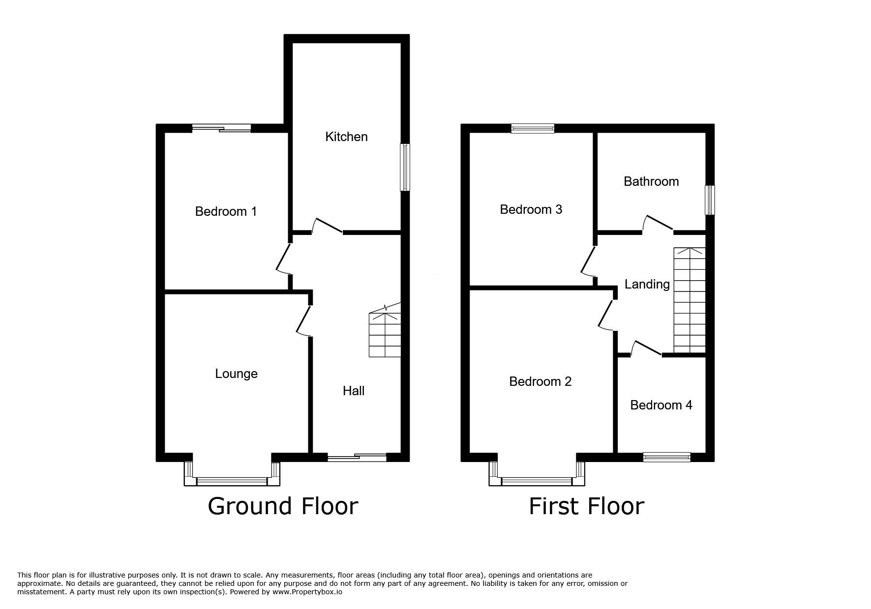 Floorplan of 4 bedroom End Terrace House for sale, St. Georges Road, Coventry, West Midlands, CV1
