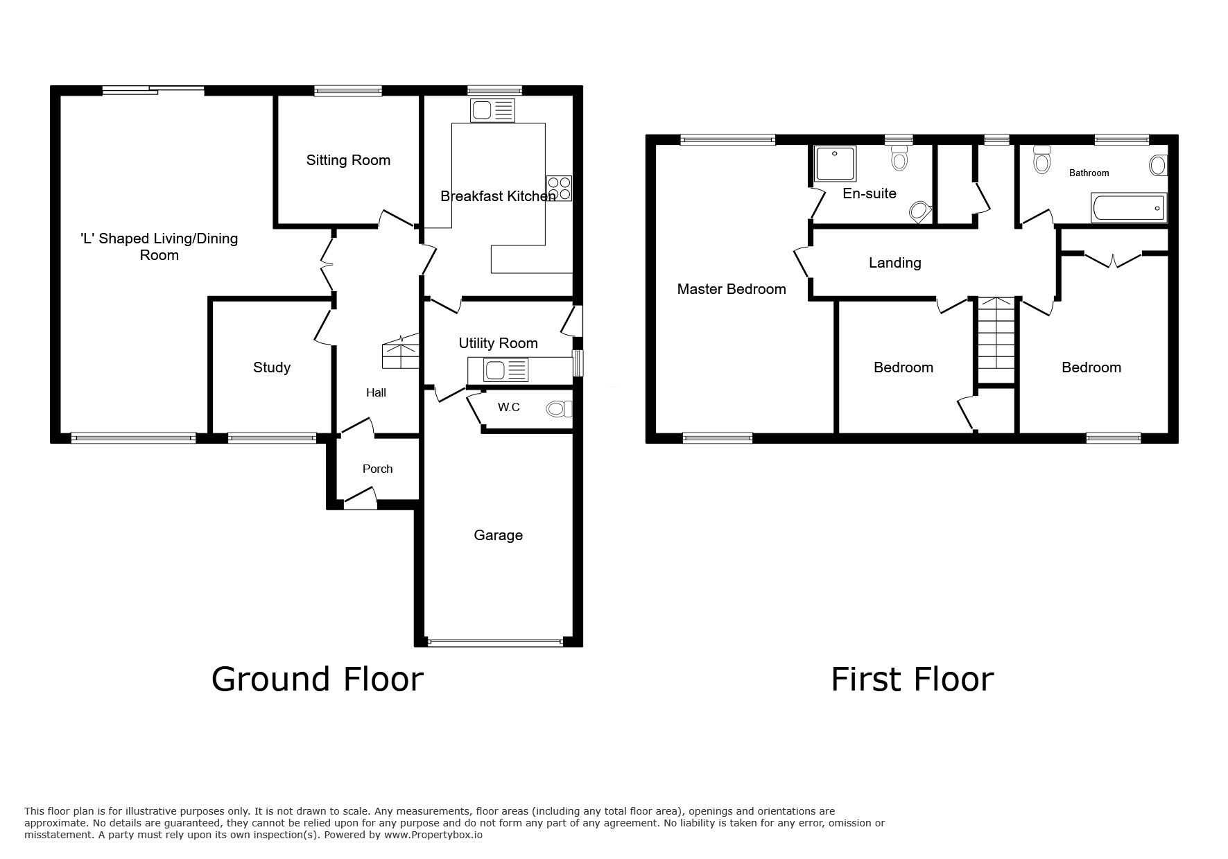Floorplan of 3 bedroom Detached House for sale, Unicorn Lane, Eastern Green, Coventry, CV5