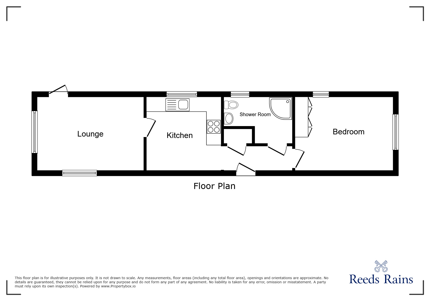 Floorplan of 1 bedroom Detached Property for sale, Lady Lane, Longford, Coventry, CV6