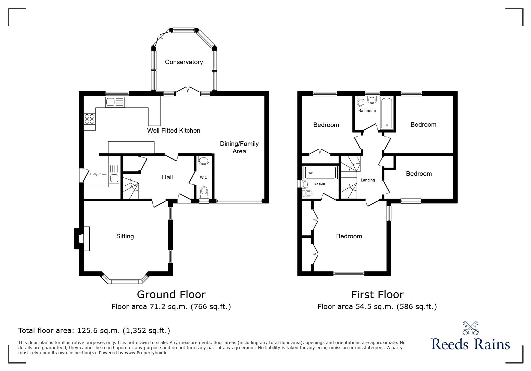 Floorplan of 4 bedroom Detached House for sale, Chelney Walk, Binley, Coventry, CV3
