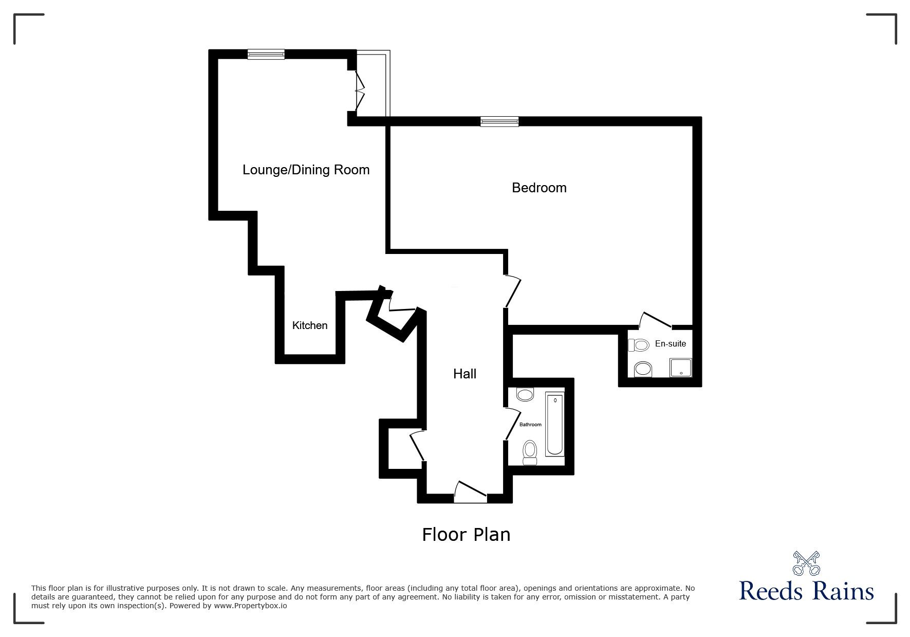 Floorplan of 1 bedroom  Flat for sale, Manor House Drive, Coventry, CV1