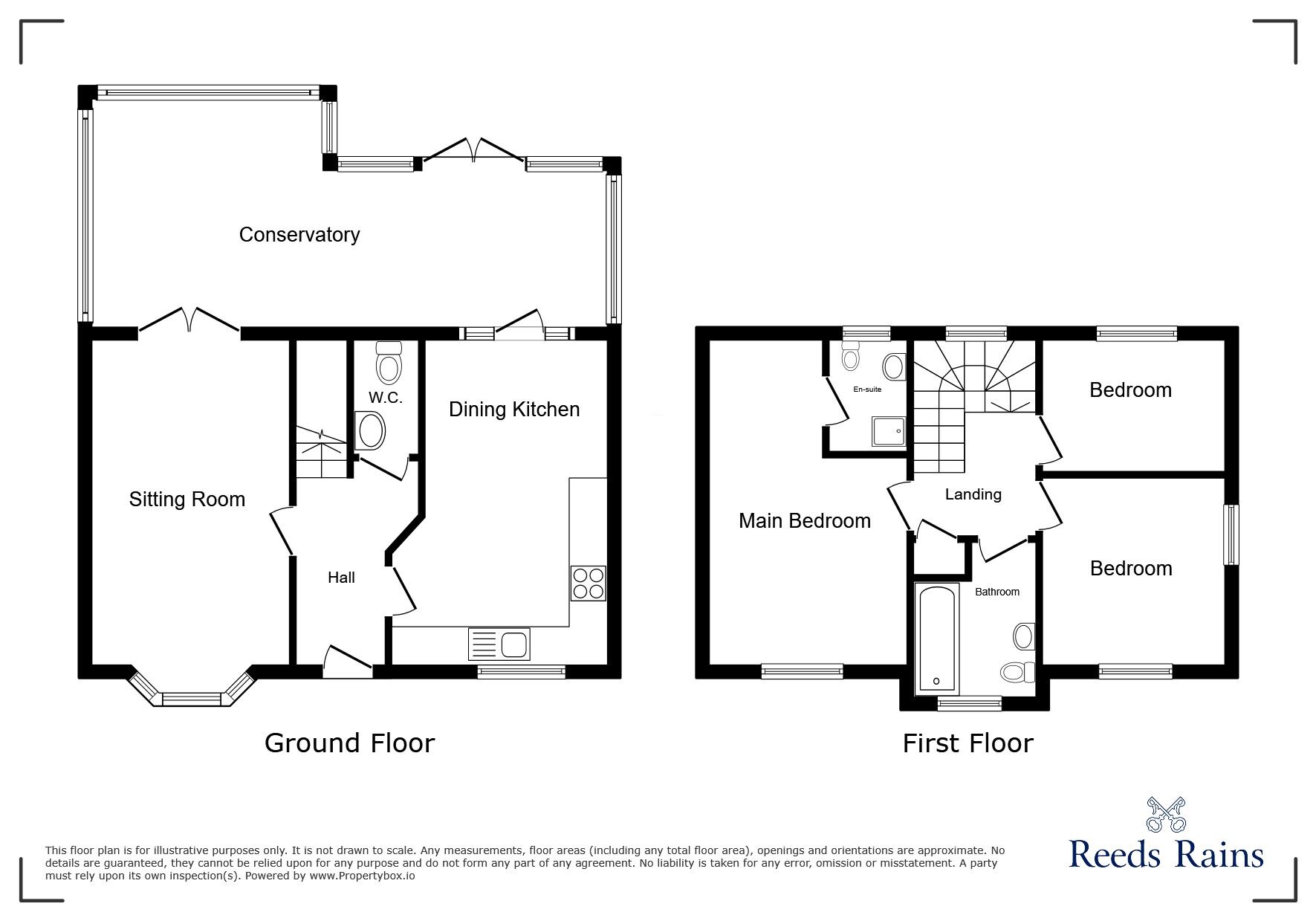 Floorplan of 3 bedroom Detached House for sale, Middlefield Drive, Binley, West Midlands, CV3