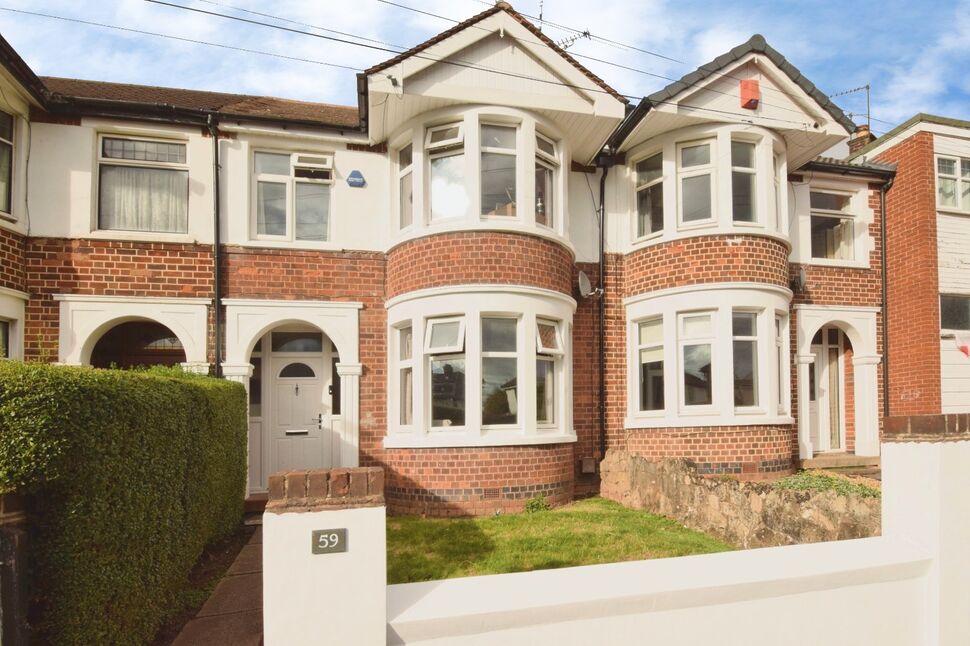 Main image of 3 bedroom Mid Terrace House for sale, Montalt Road, Cheylesmore, Coventry, CV3