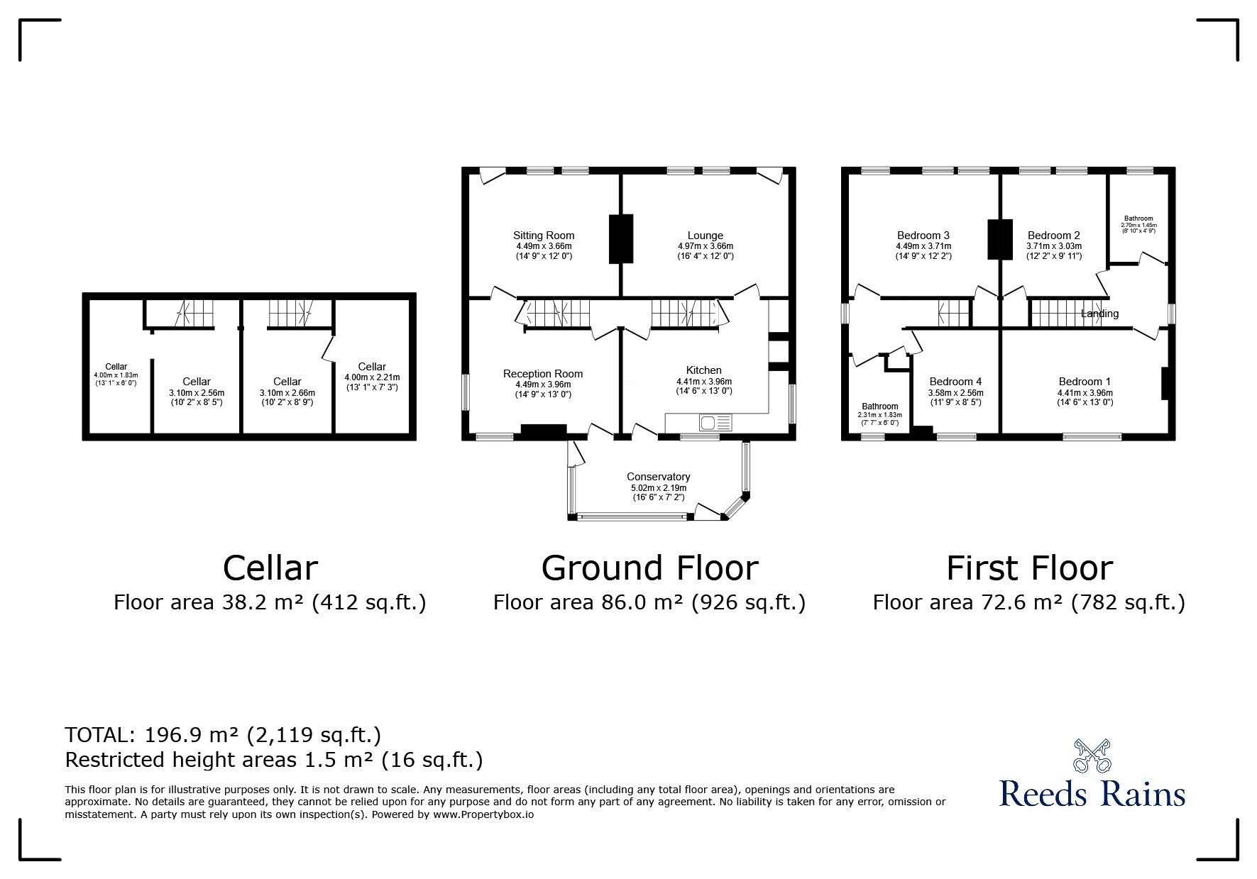 Floorplan of 4 bedroom Detached House for sale, Barwick Road, Leeds, West Yorkshire, LS15