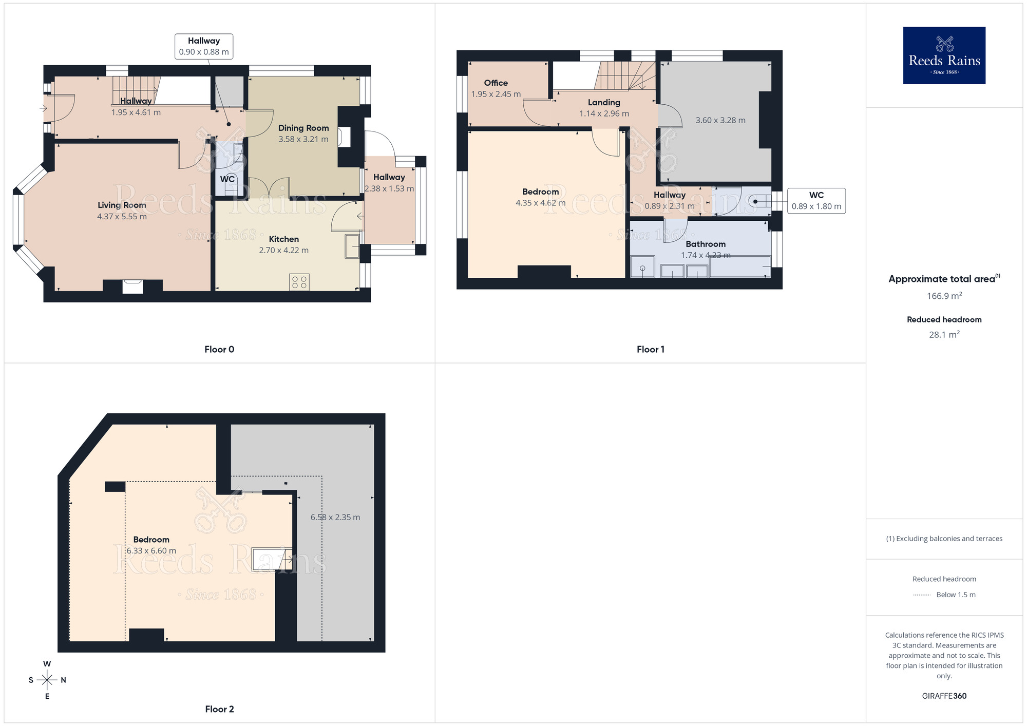 Floorplan of 3 bedroom Semi Detached House for sale, Austhorpe Road, West Yorkshire, LS15