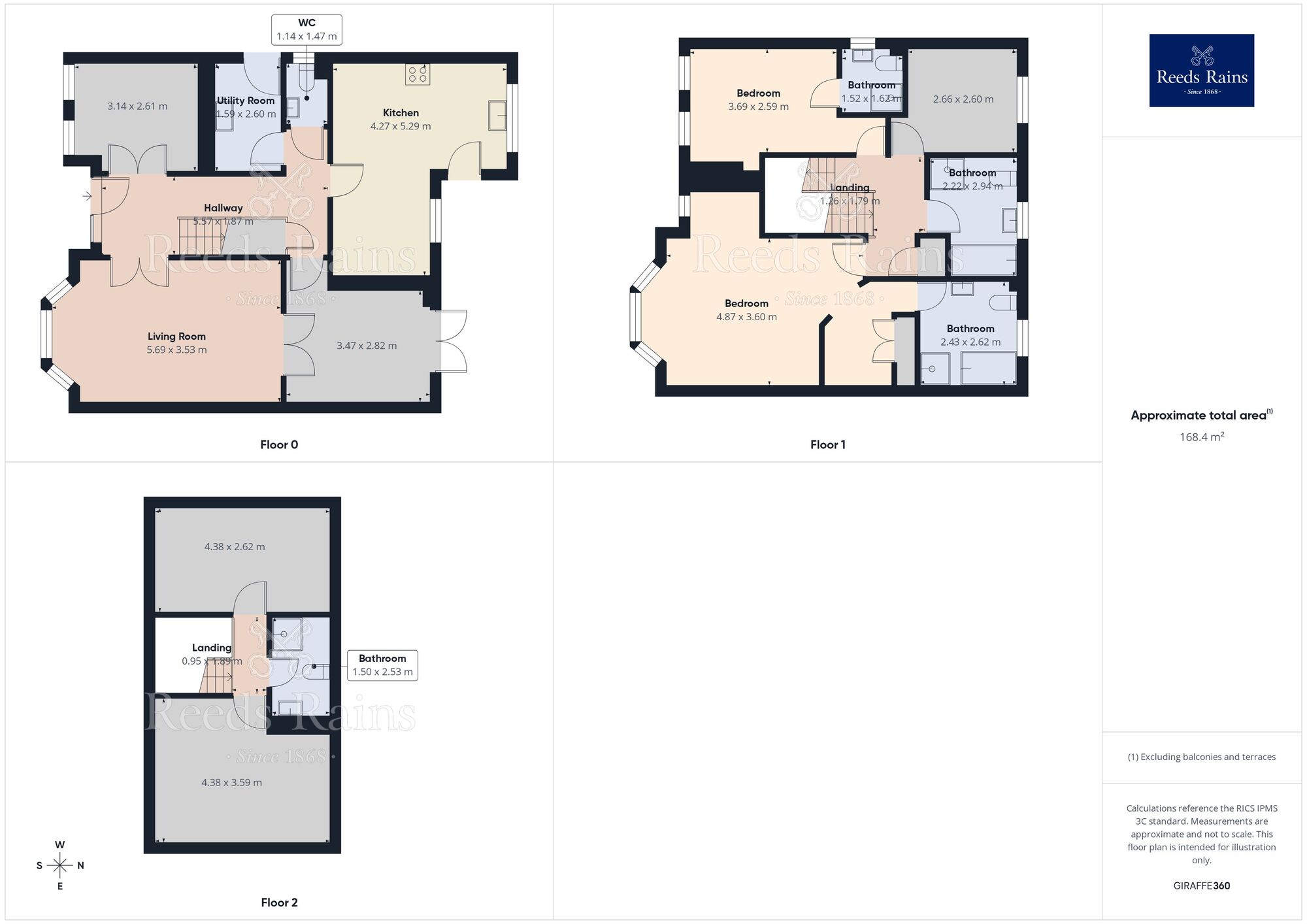Floorplan of 5 bedroom Detached House for sale, Lilac Court, Leeds, West Yorkshire, LS14