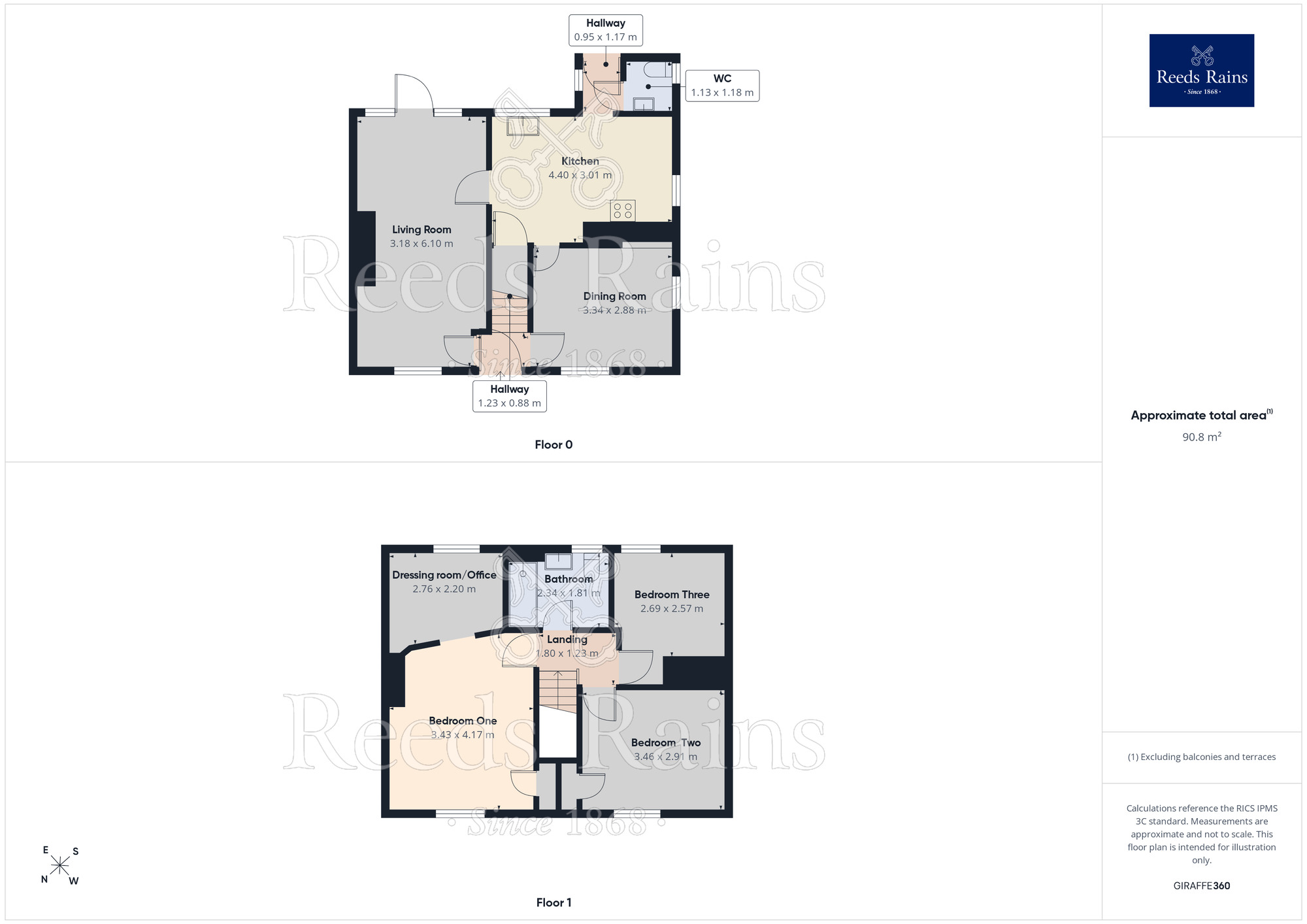 Floorplan of 3 bedroom Semi Detached House for sale, Cross Green Lane, Halton, West Yorkshire, LS15