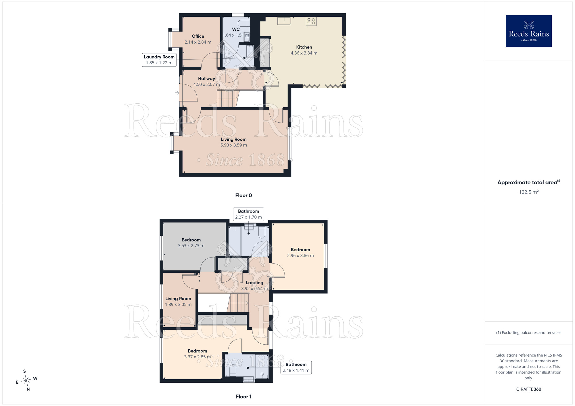 Floorplan of 4 bedroom Detached House for sale, Euston Road, Crossgates, West Yorkshire, LS15